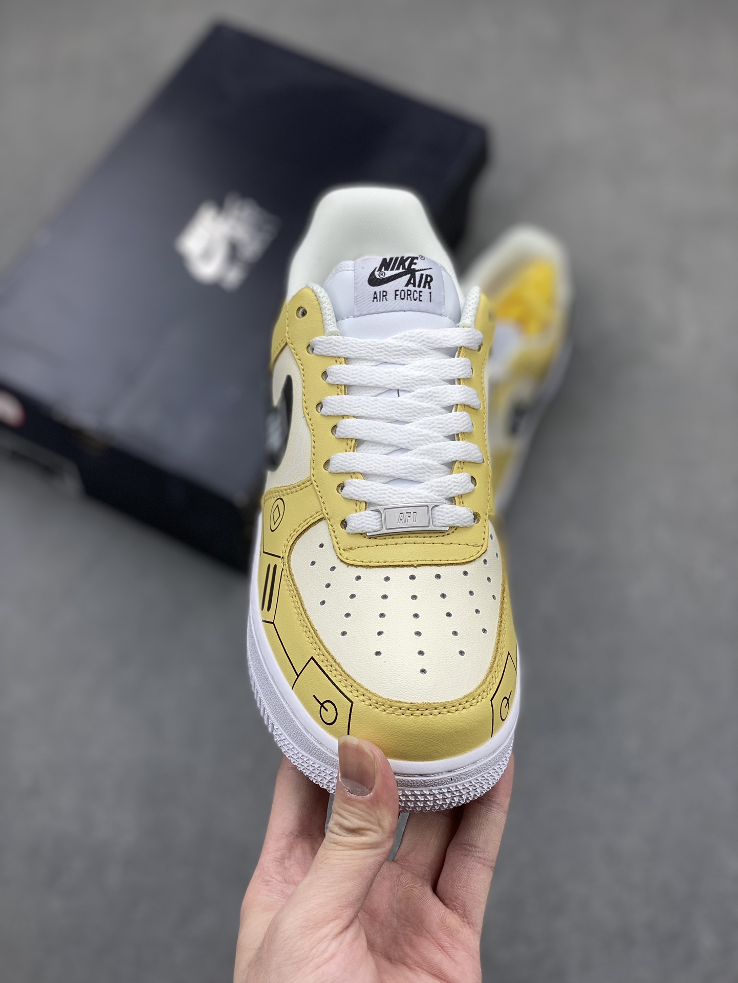 Nike Air Force 1 '07 PS5 Custom Sneakers - Limited Edition Graffiti Design 3 i1716060389 3858 0