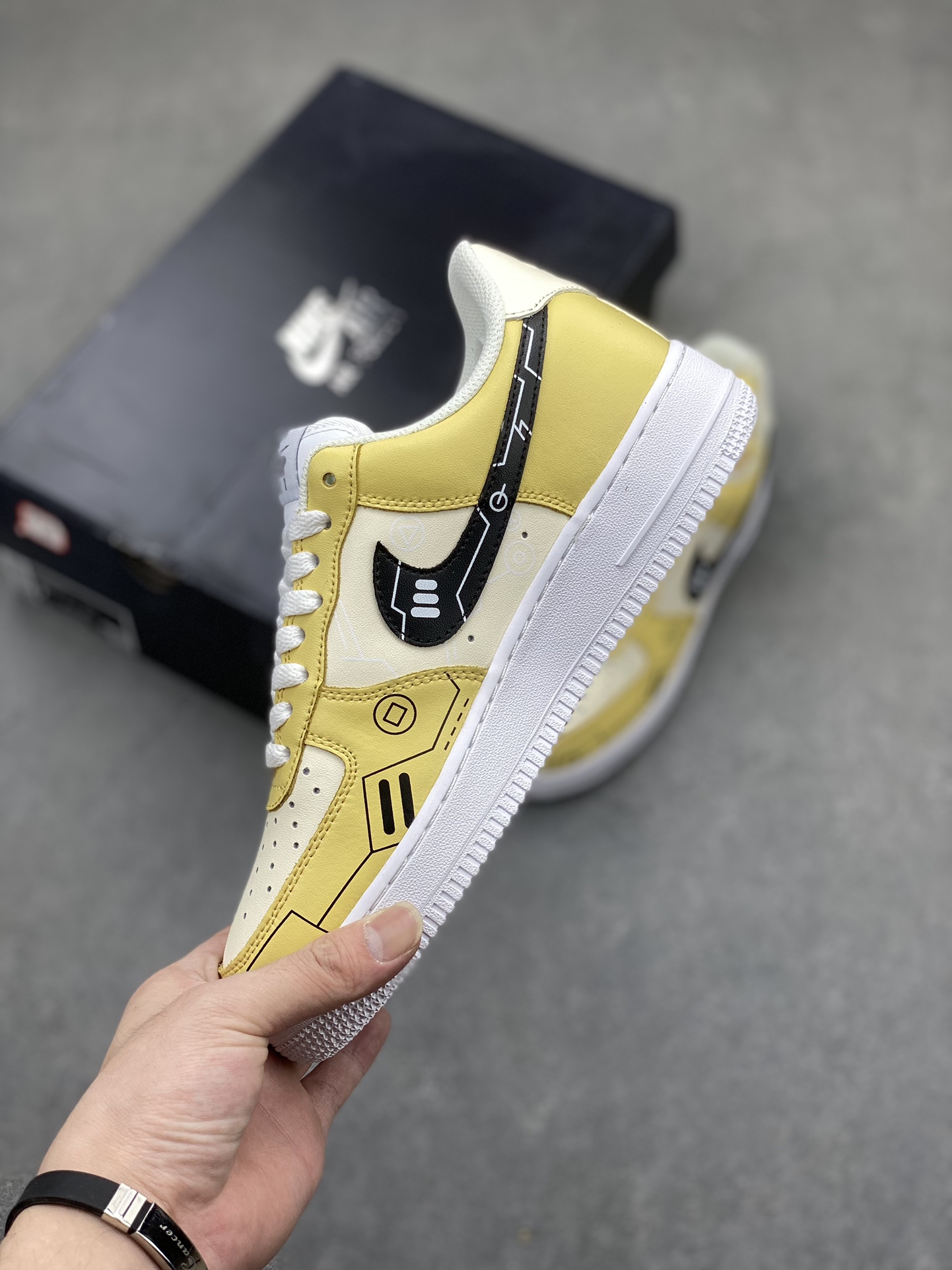 Nike Air Force 1 '07 PS5 Custom Sneakers - Limited Edition Graffiti Design 4 i1716060389 3928 0