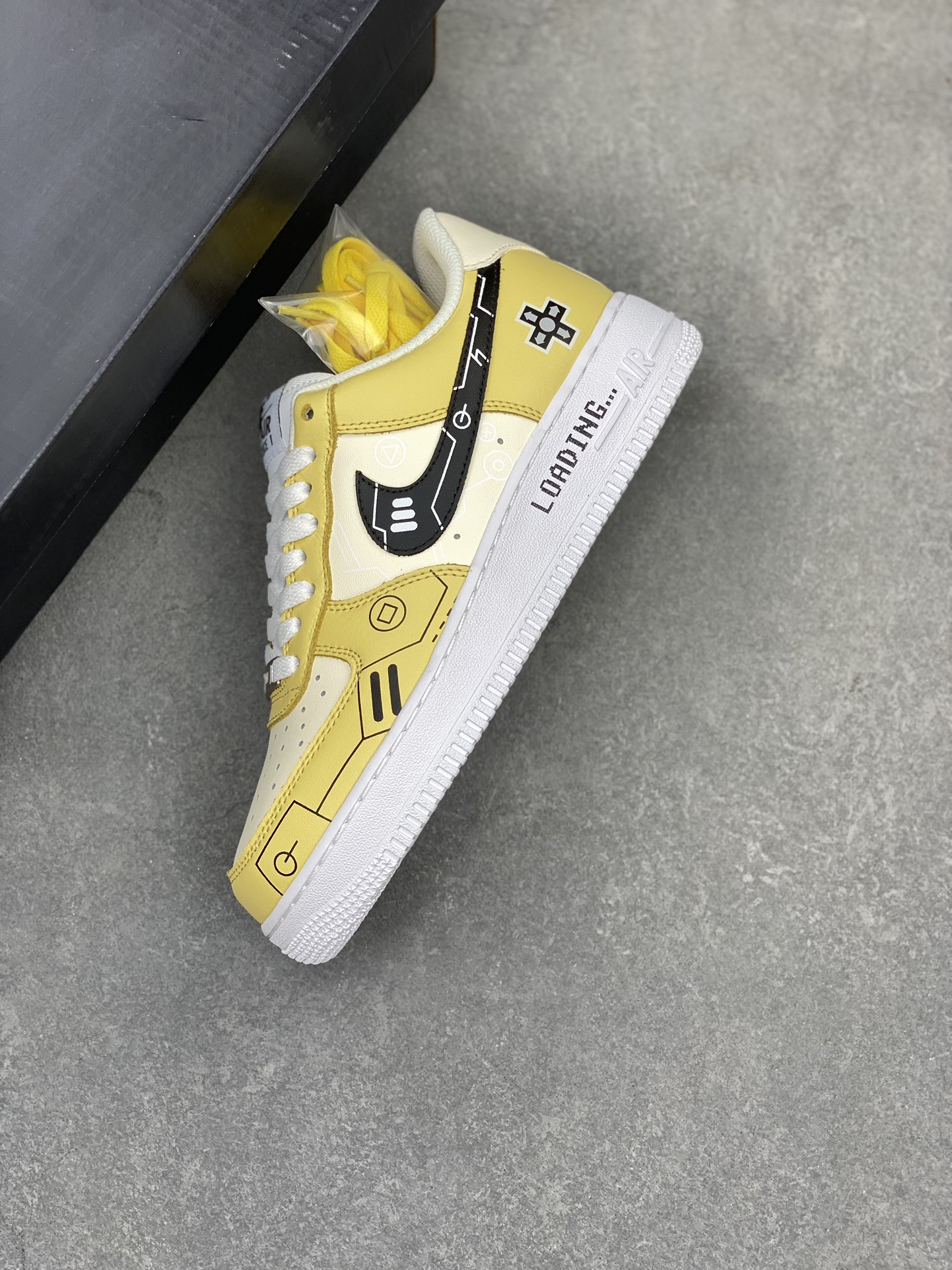 Nike Air Force 1 '07 PS5 Custom Sneakers - Limited Edition Graffiti Design 8 i1716060389 7133 0
