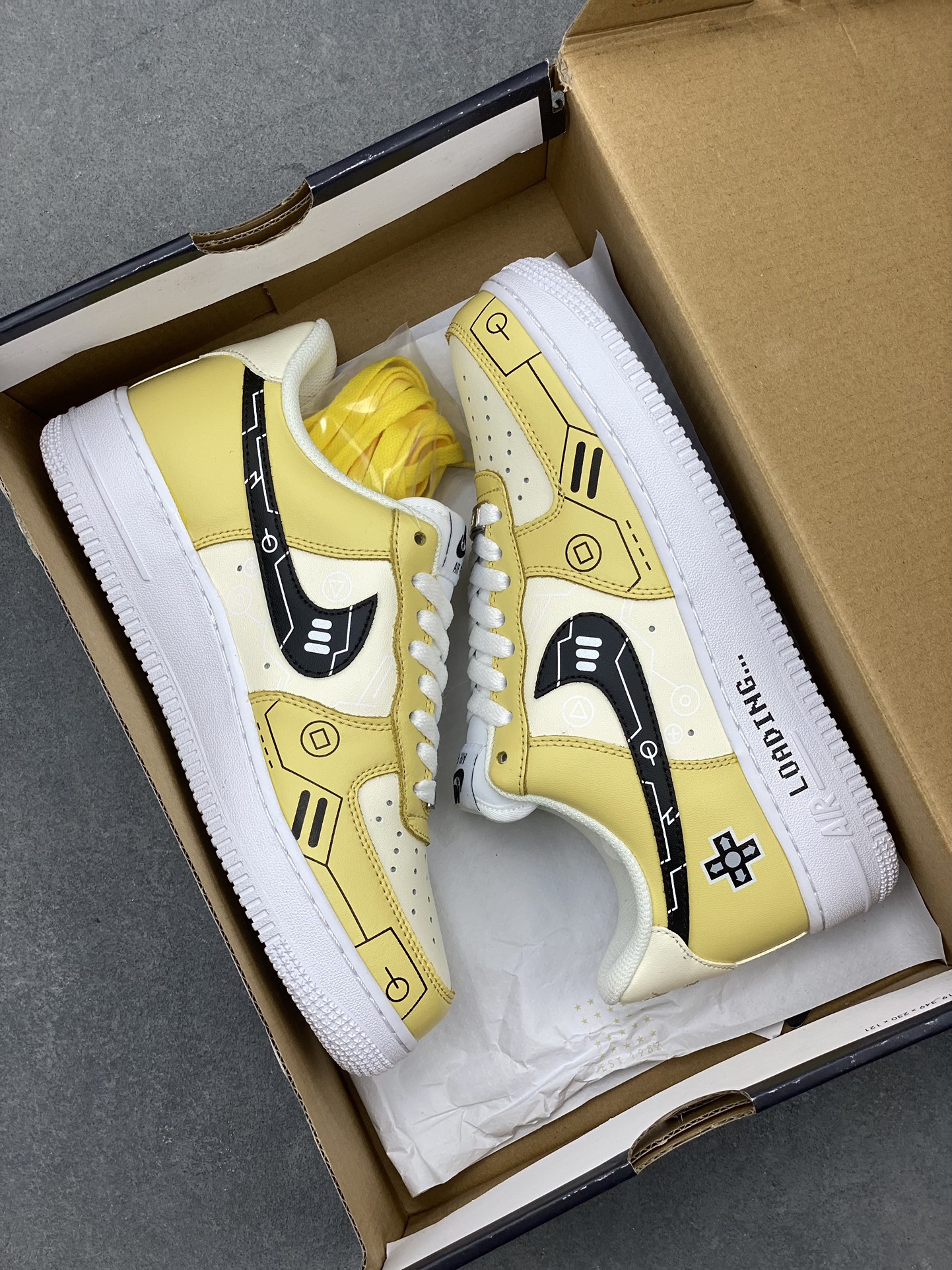 Nike Air Force 1 '07 PS5 Custom Sneakers - Limited Edition Graffiti Design 10 i1716060390 5428 0