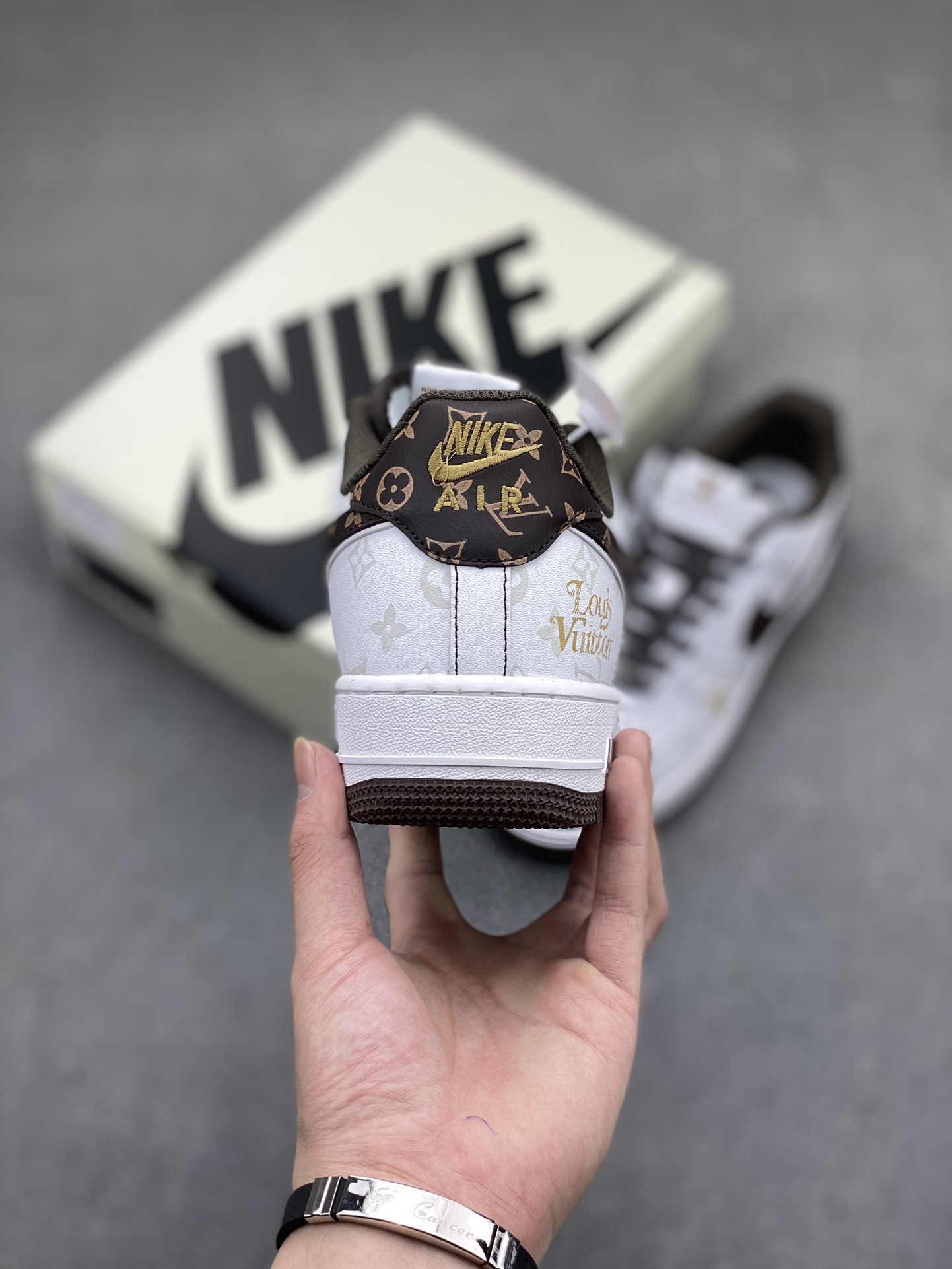 Nike Air Force 1 Low Louis Vuitton Brown, Limited Edition Sneakers 5 i1716236498 1986 0