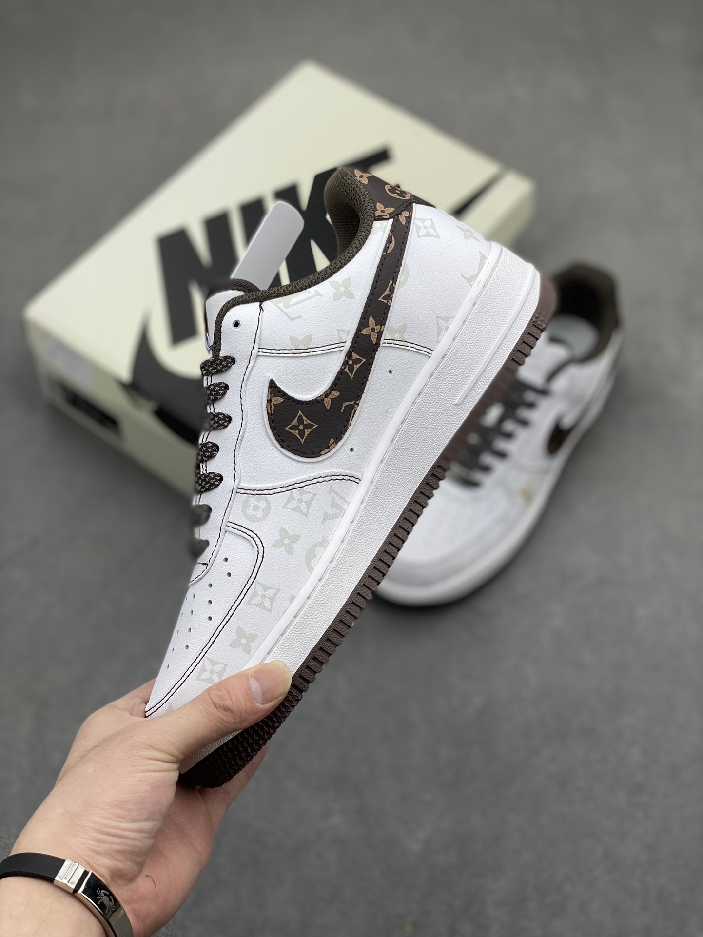 Nike Air Force 1 Low Louis Vuitton Brown, Limited Edition Sneakers 4 i1716236498 9865 1