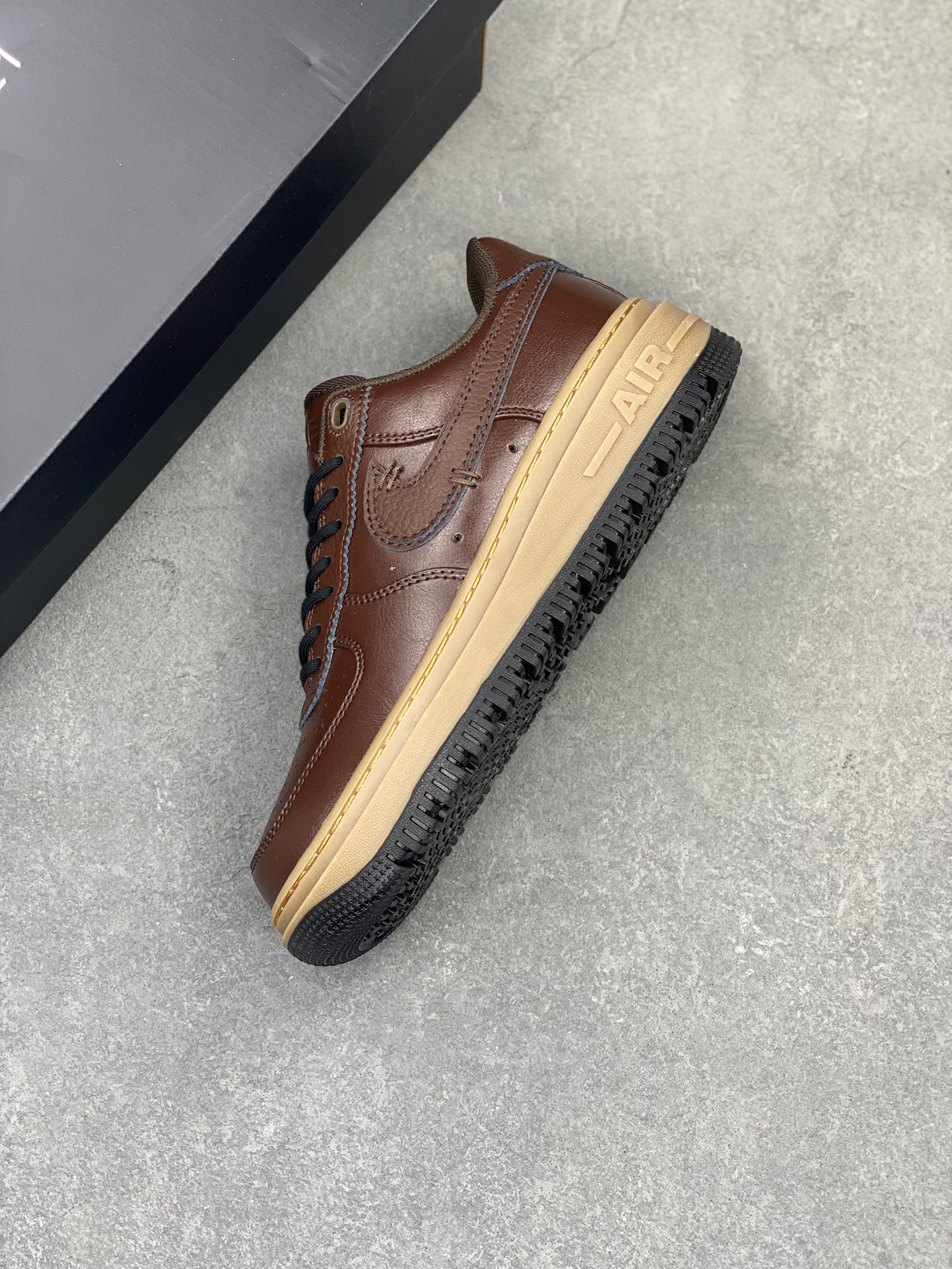 Nike Air Force 1 Low Luxe Brown Leather Casual Sneakers DM2451-200 8 i1716324125 74 0