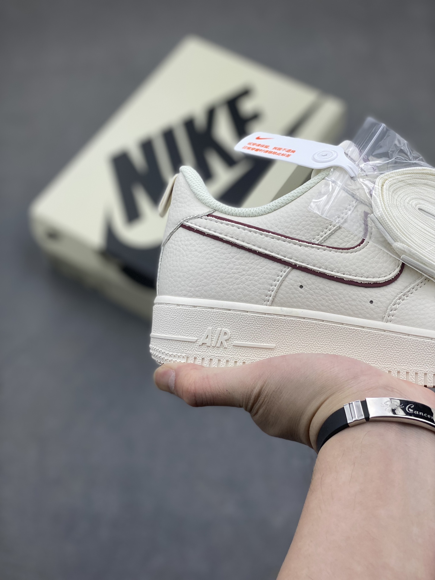 Nike Air Force 1 Low '07 'Classic Burgundy' Reflective Low-Top Sneakers 6 i1716324179 2045 0