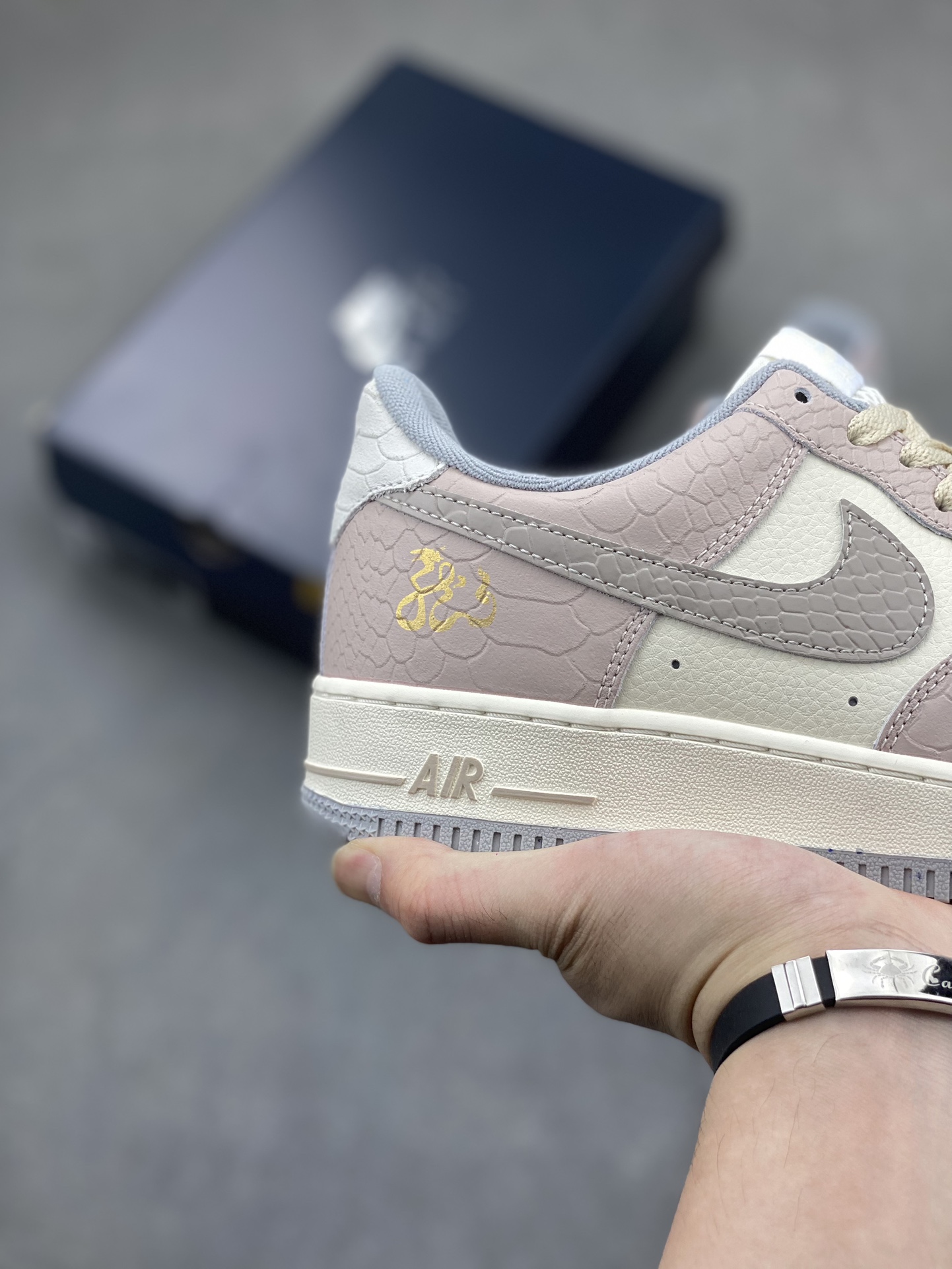 Nike Air Force 1 '07 Low White Python Women's Casual Shoes DX2678-100 6 i1716324272 720 0