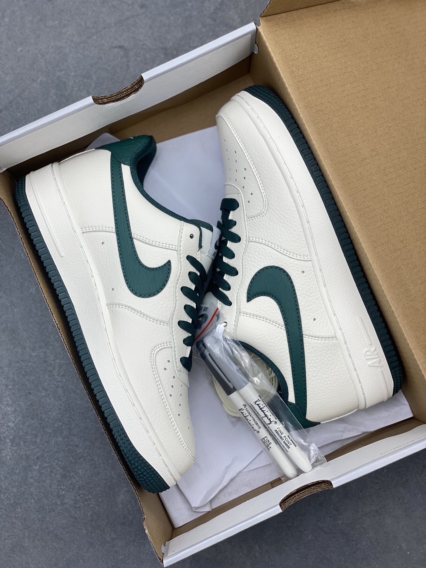 Nike Air Force 1 Low '07 'Cream Green' Casual Sneakers With Marker 10 i1716324289 7922 0