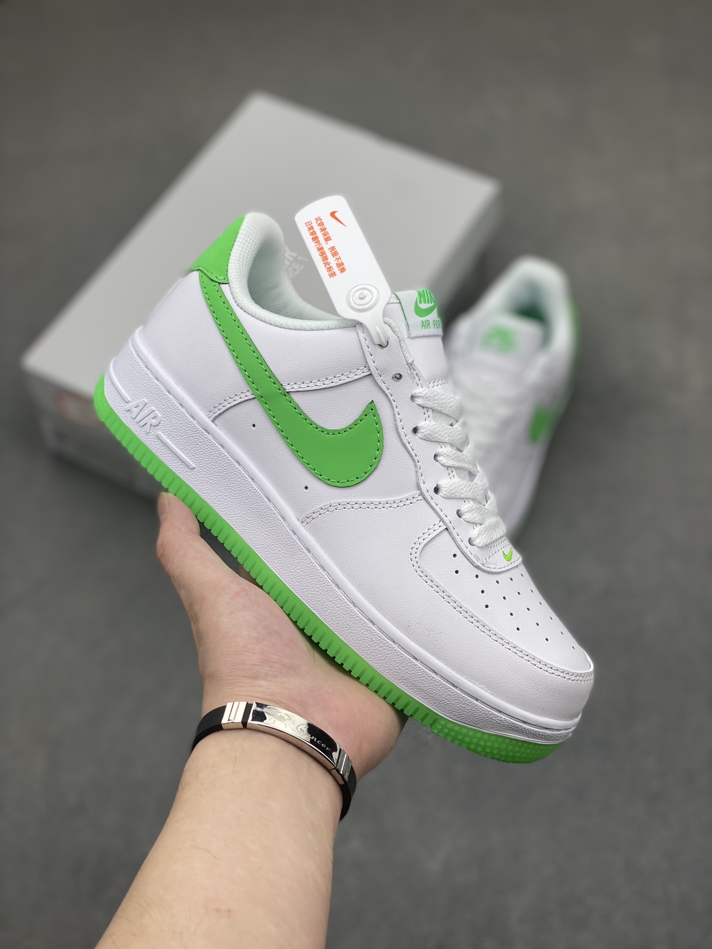 Nike Air Force 1 '07 Low White/Green Casual Sneakers HF4864-094 2 i1716324431 4327 2