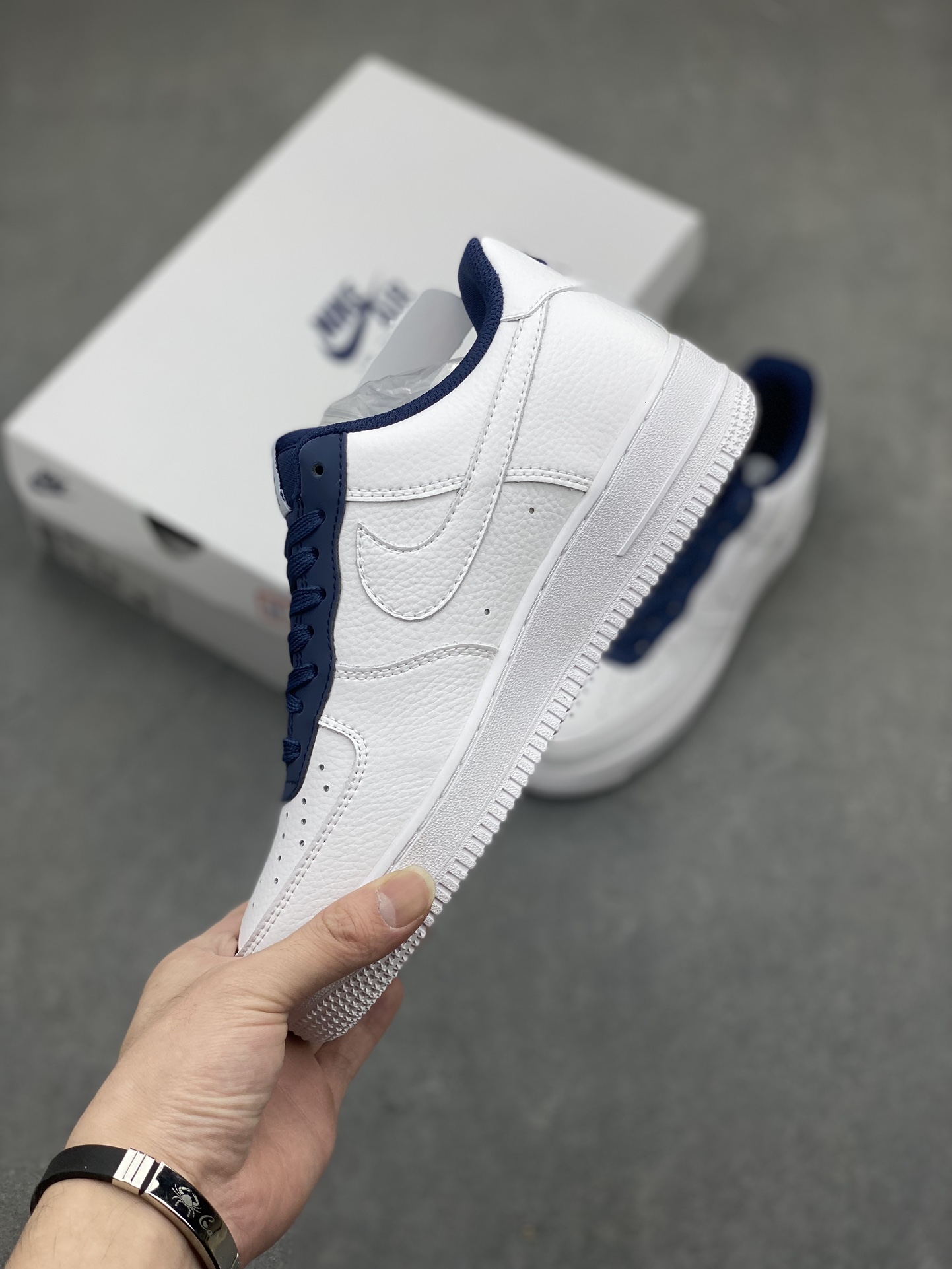 Fragment Design x Nike Air Force 1 Low White/Deep Royal Blue Shoes 4 i1716411026 3189 0