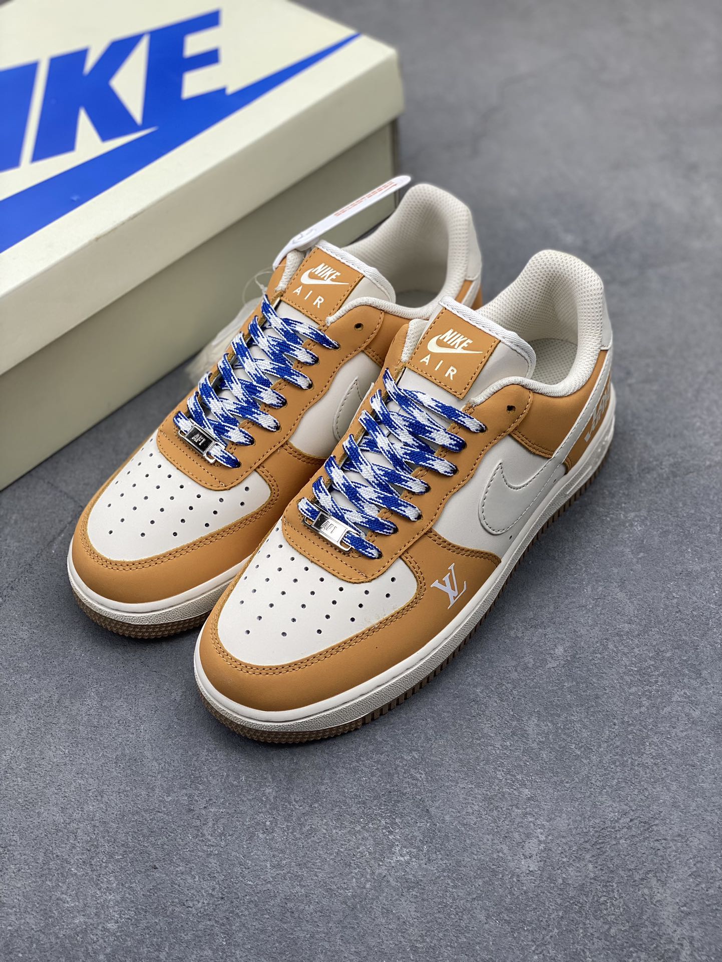 Nike Air Force 1 '07 Low Louis Vuitton Custom Sneakers - Limited Edition 9 i1716411176 7583 6
