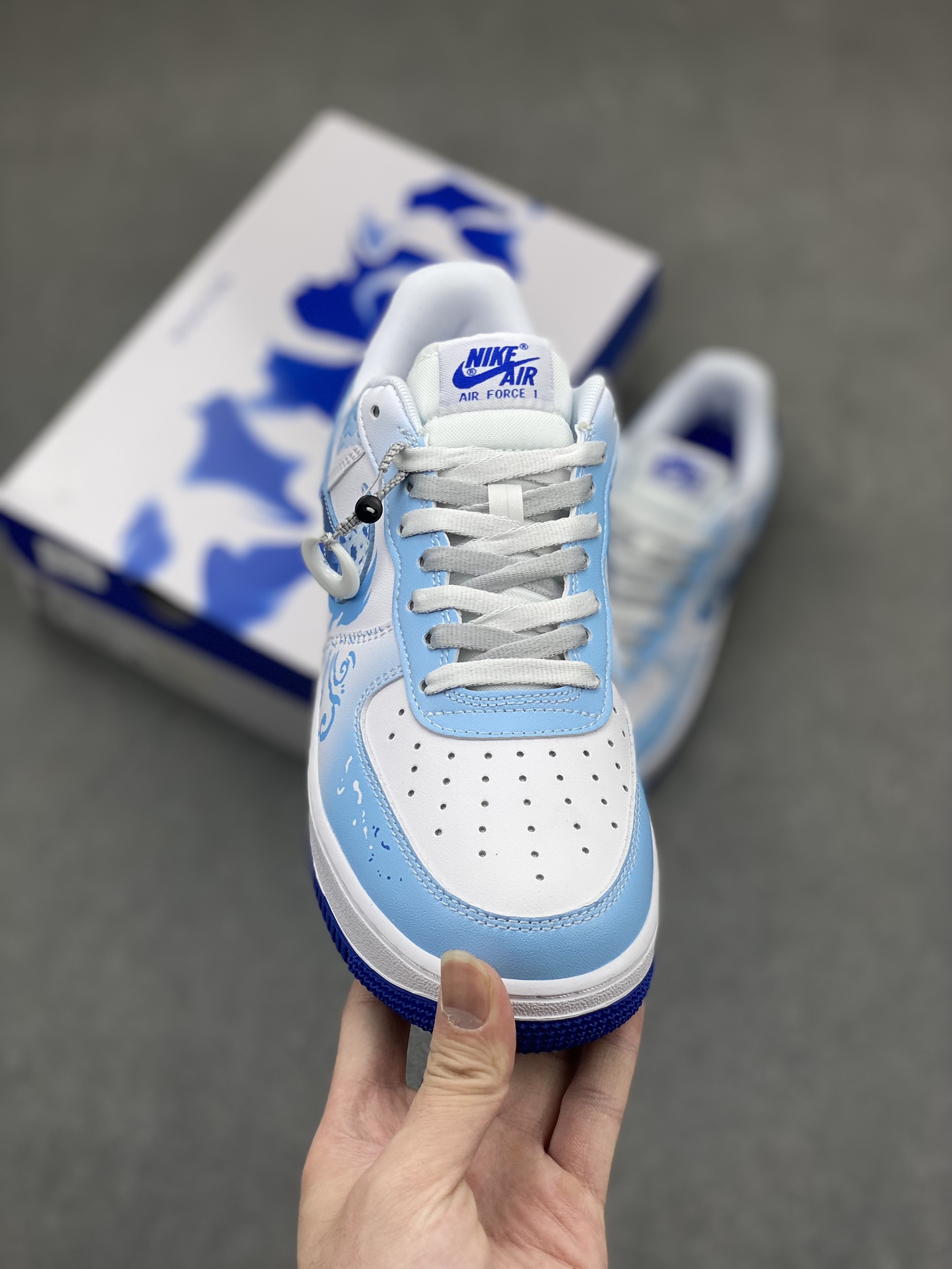 Nike Air Force 1 Low DV0813-104 White/Blue - Original Quality & Comfort 3 i1716493327 8211 0