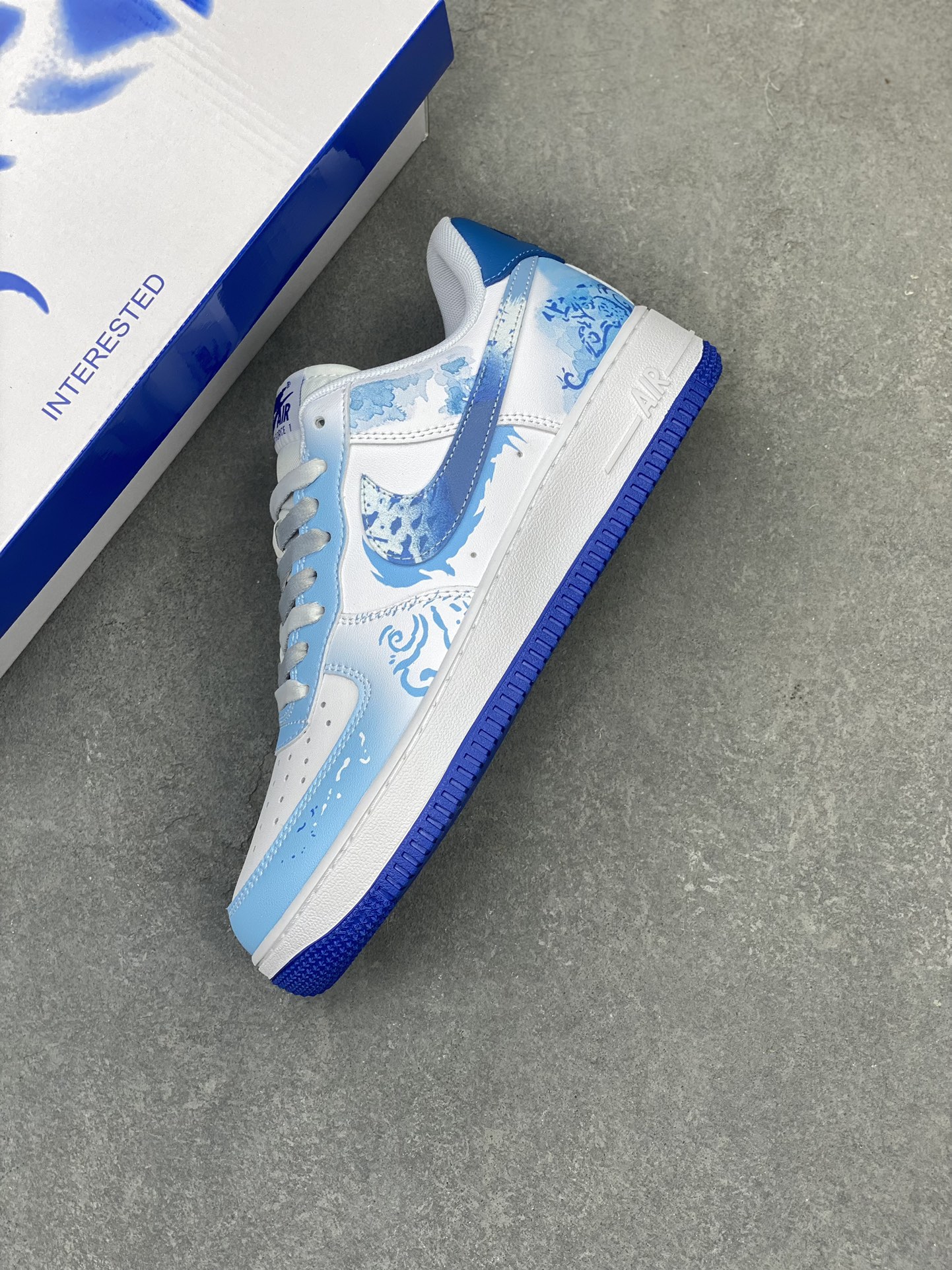 Nike Air Force 1 Low DV0813-104 White/Blue - Original Quality & Comfort 8 i1716493330 300 0