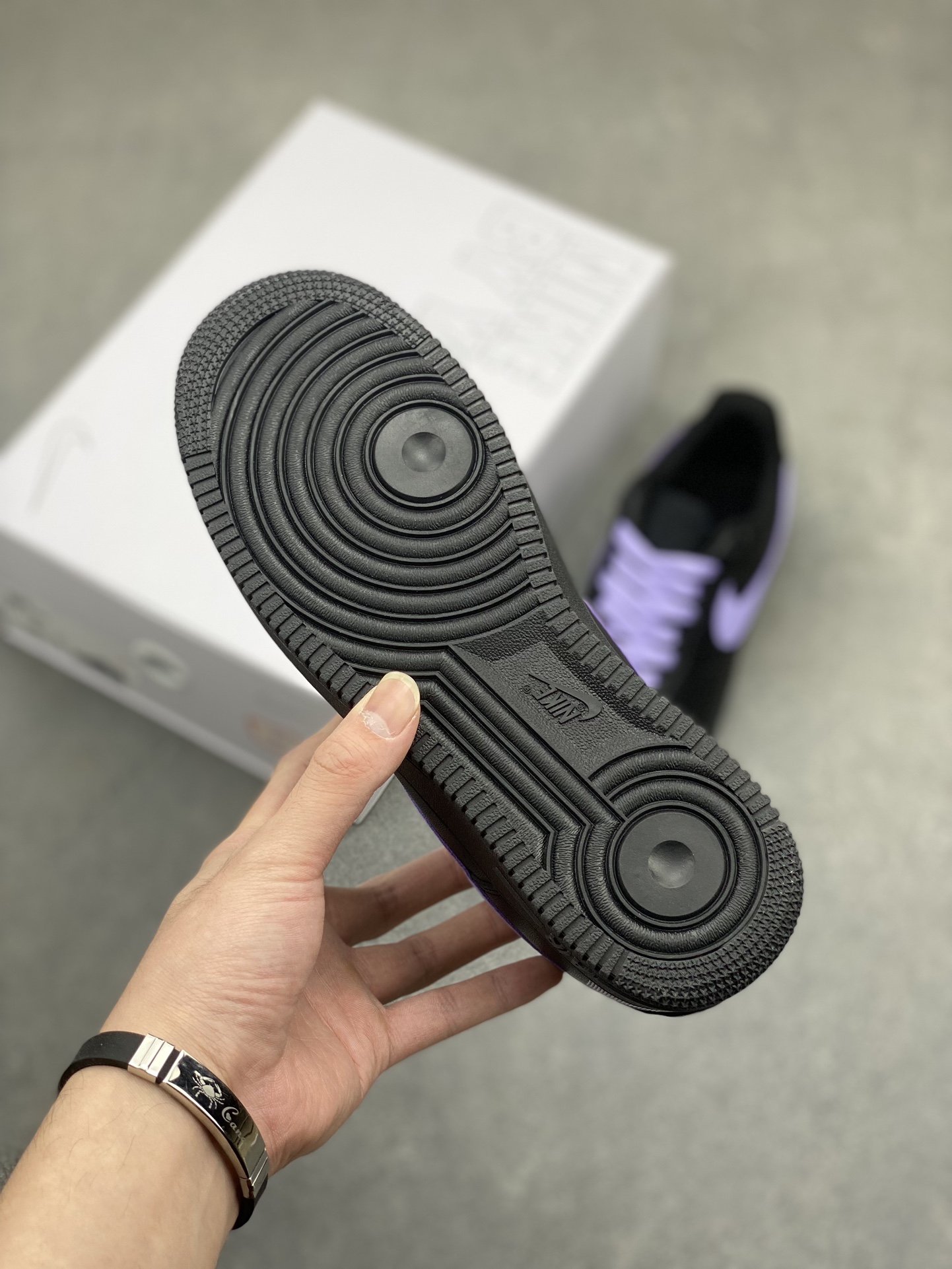 Nike Air Force 1 CW2288-111 Black/Purple Fashion Sneakers 7 i1716493387 8251 0