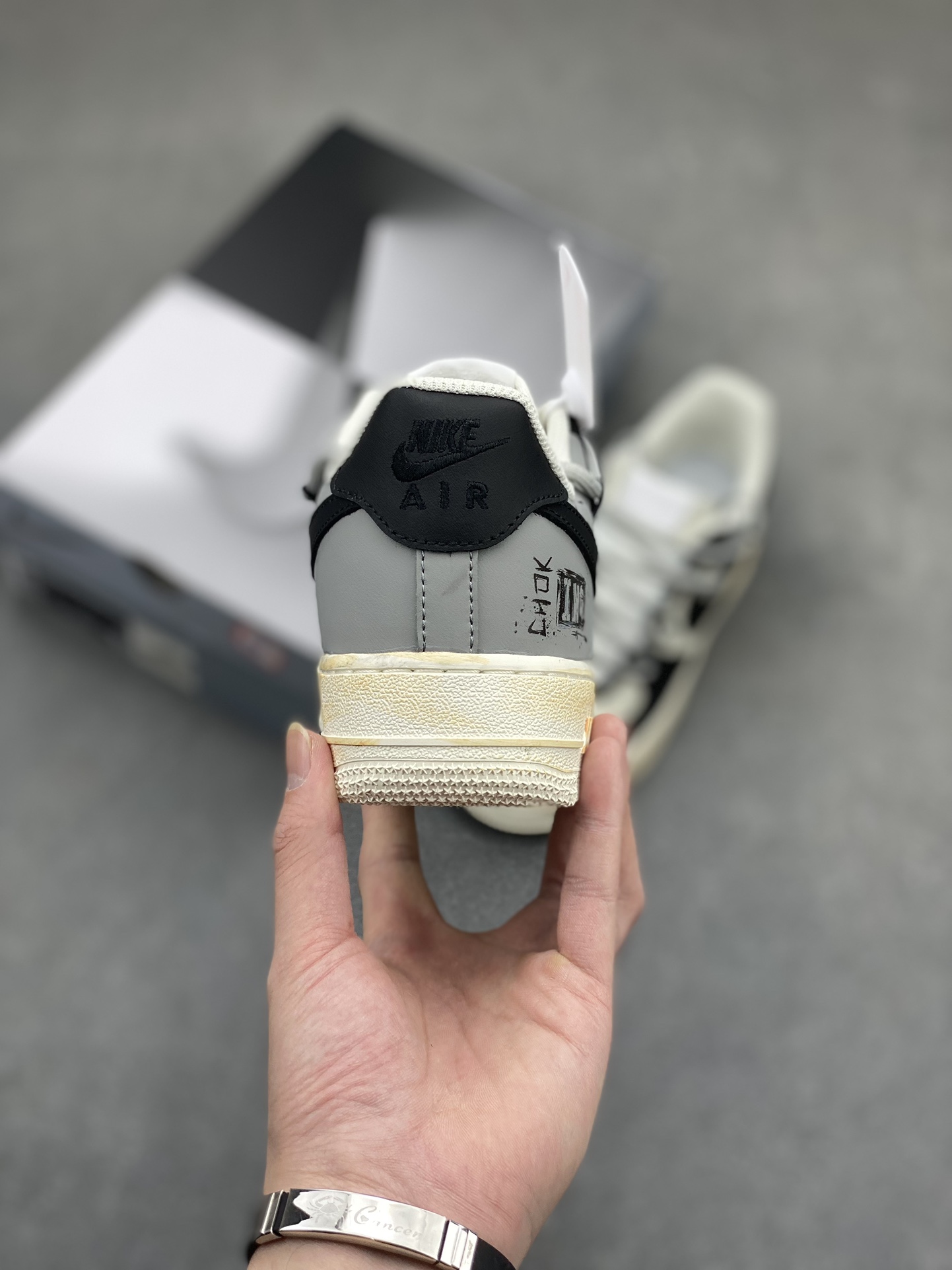 Nike Air Force 1 Low Black/White Custom Edition - Premium Quality Sneakers 5 i1716493447 5292 0