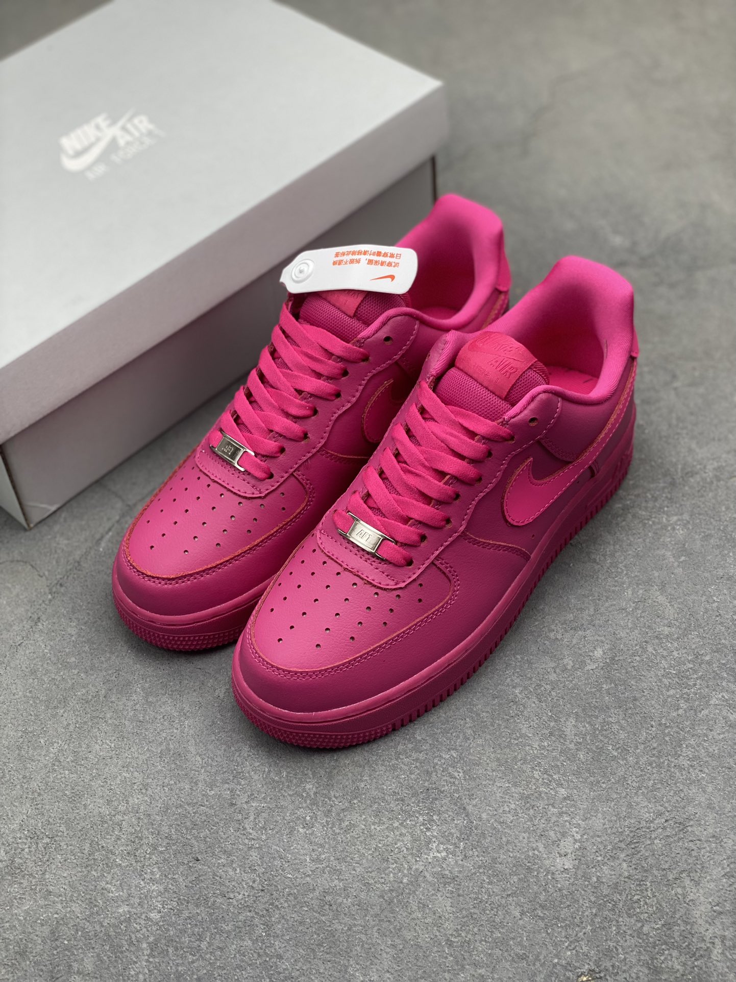 Nike Air Force 1 Low Pink DD8959-600- Original Version- Full Palm Honeycomb Cushion 9 i1716580269 3211 5