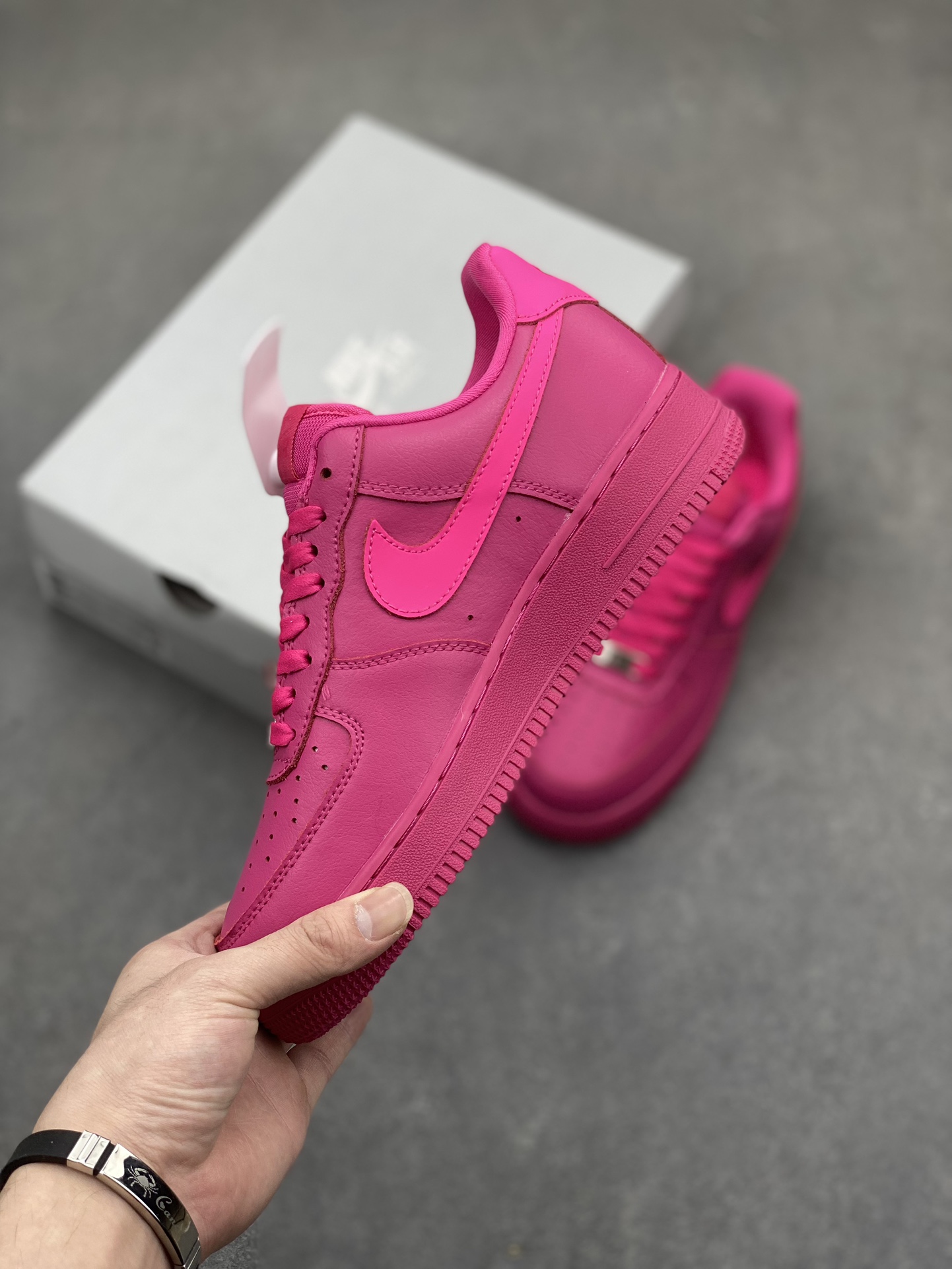 Nike Air Force 1 Low Pink DD8959-600- Original Version- Full Palm Honeycomb Cushion 4 i1716580269 3765 6