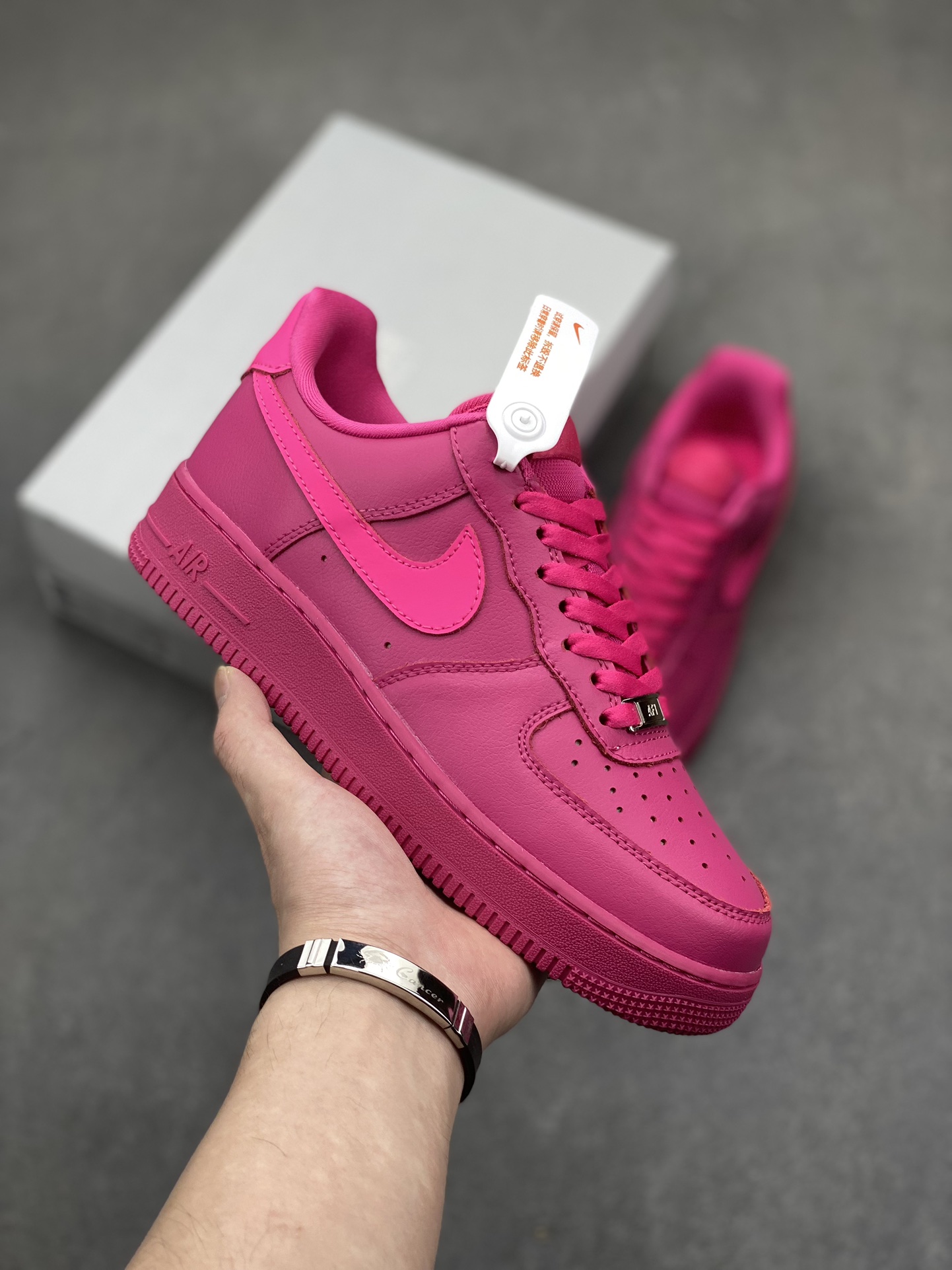 Nike Air Force 1 Low Pink DD8959-600- Original Version- Full Palm Honeycomb Cushion 2 i1716580269 8585 3