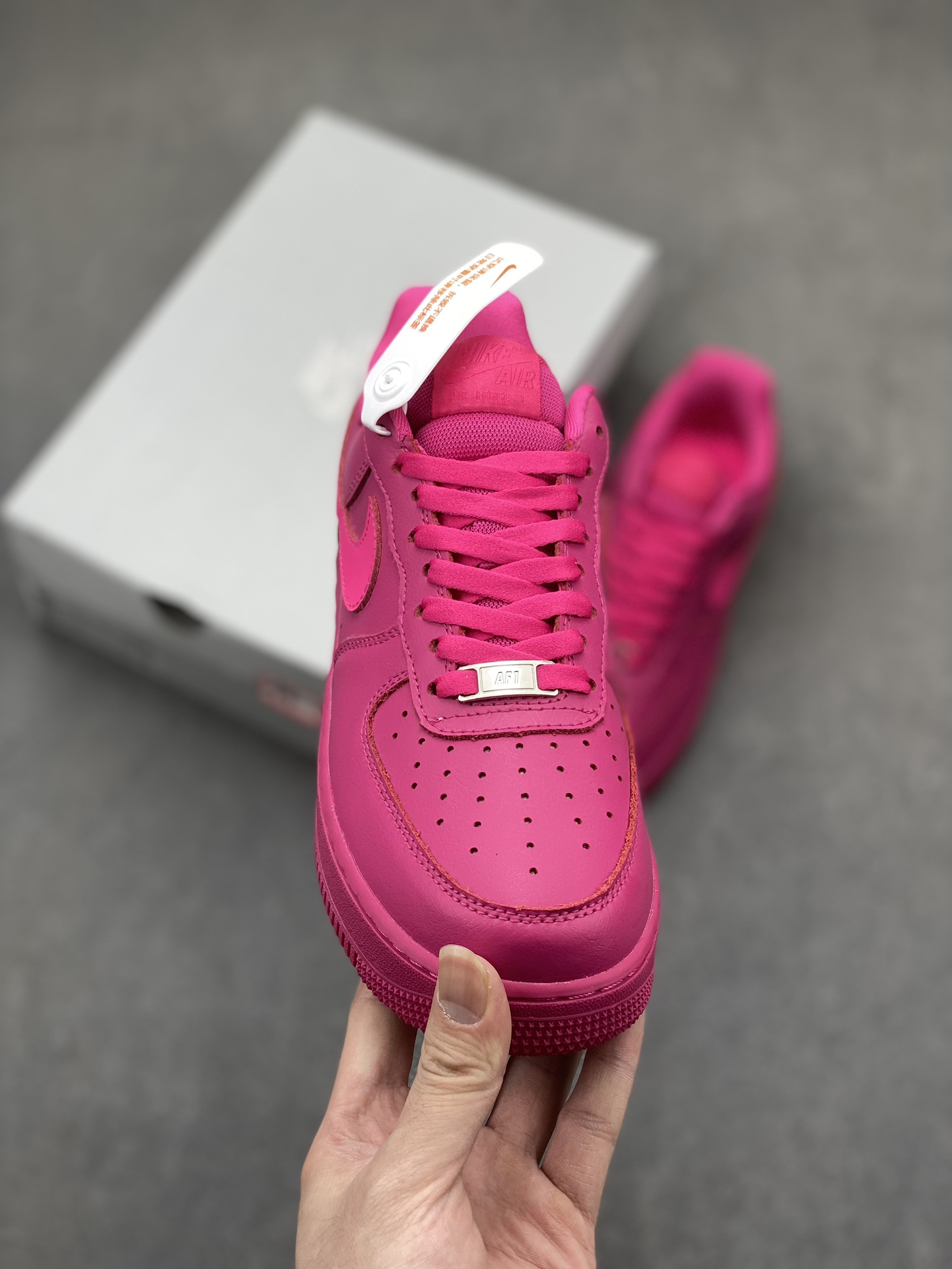 Nike Air Force 1 Low Pink DD8959-600- Original Version- Full Palm Honeycomb Cushion 3 i1716580269 8875 4