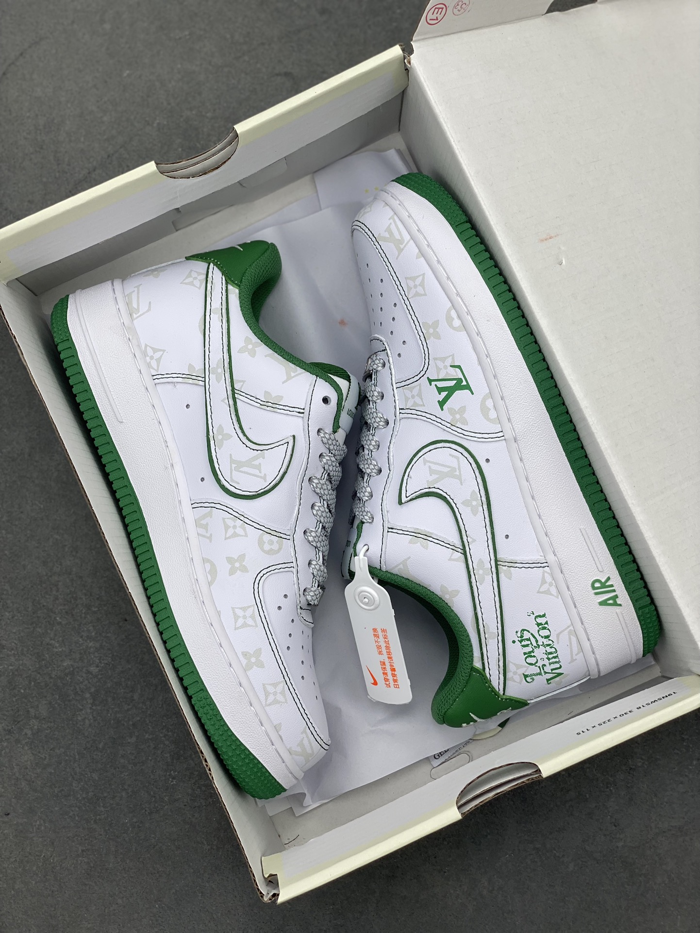 Nike Air Force 1 '07 Low Louis Vuitton Collab Green Sneakers 10 i1716580338 7863 0