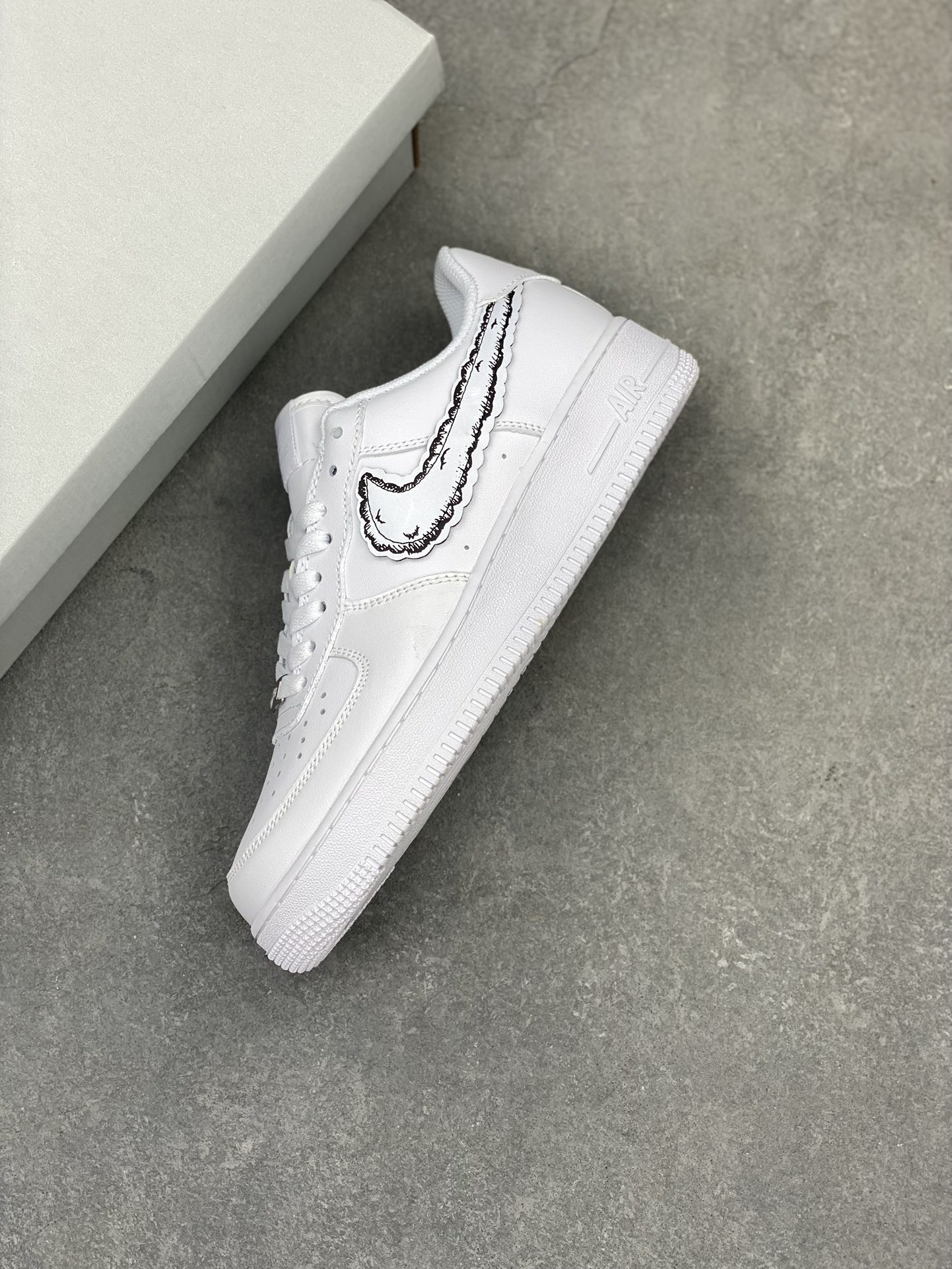 Nike Air Force 1 '07 Low White/Grey Sneakers Size 36-45 7 i1716667507 7056 1