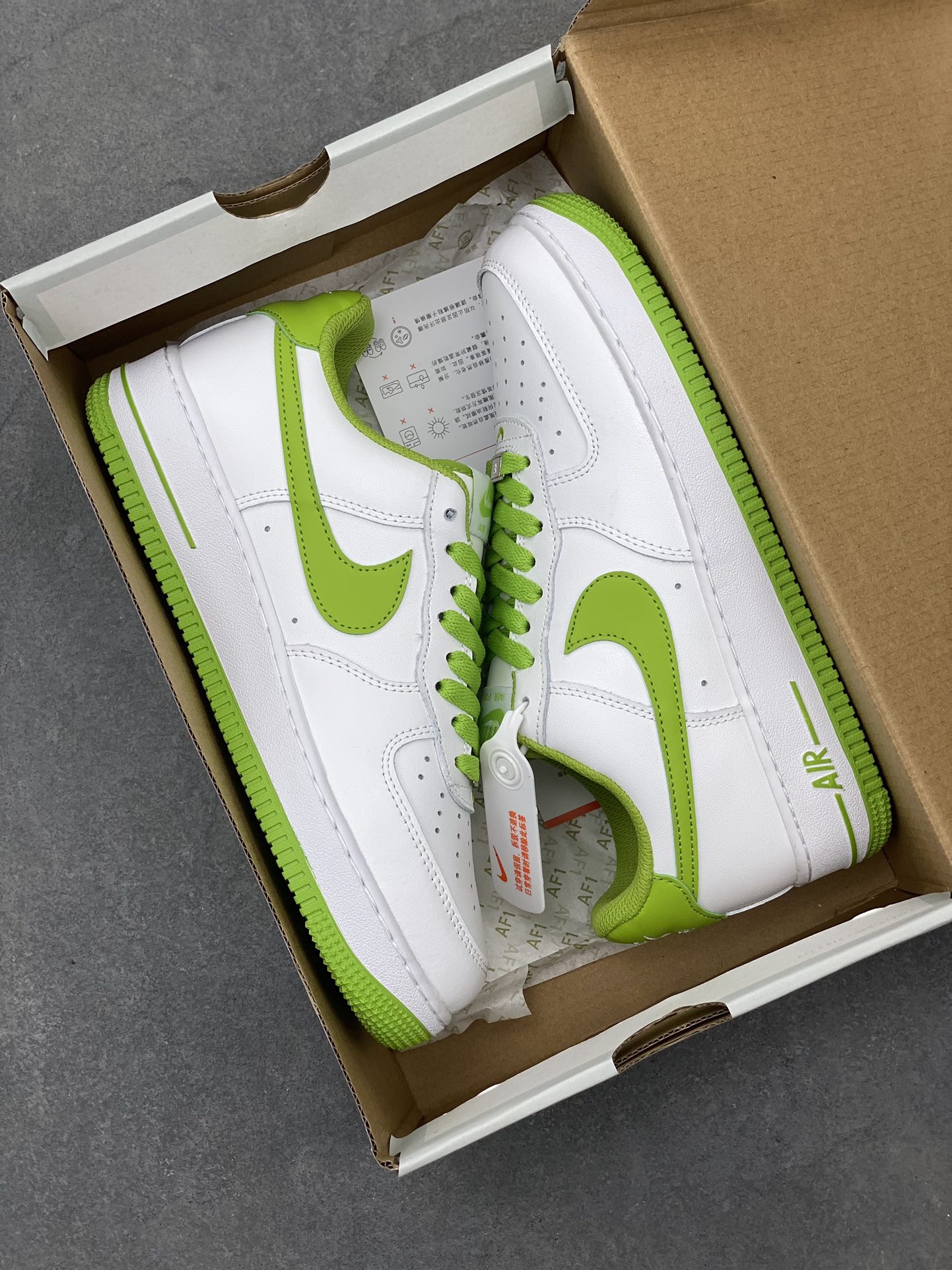 Nike Air Force 1 '07 Low White/Lime Ice Men's Shoes DH7561-105 10 i1716667654 3604 4