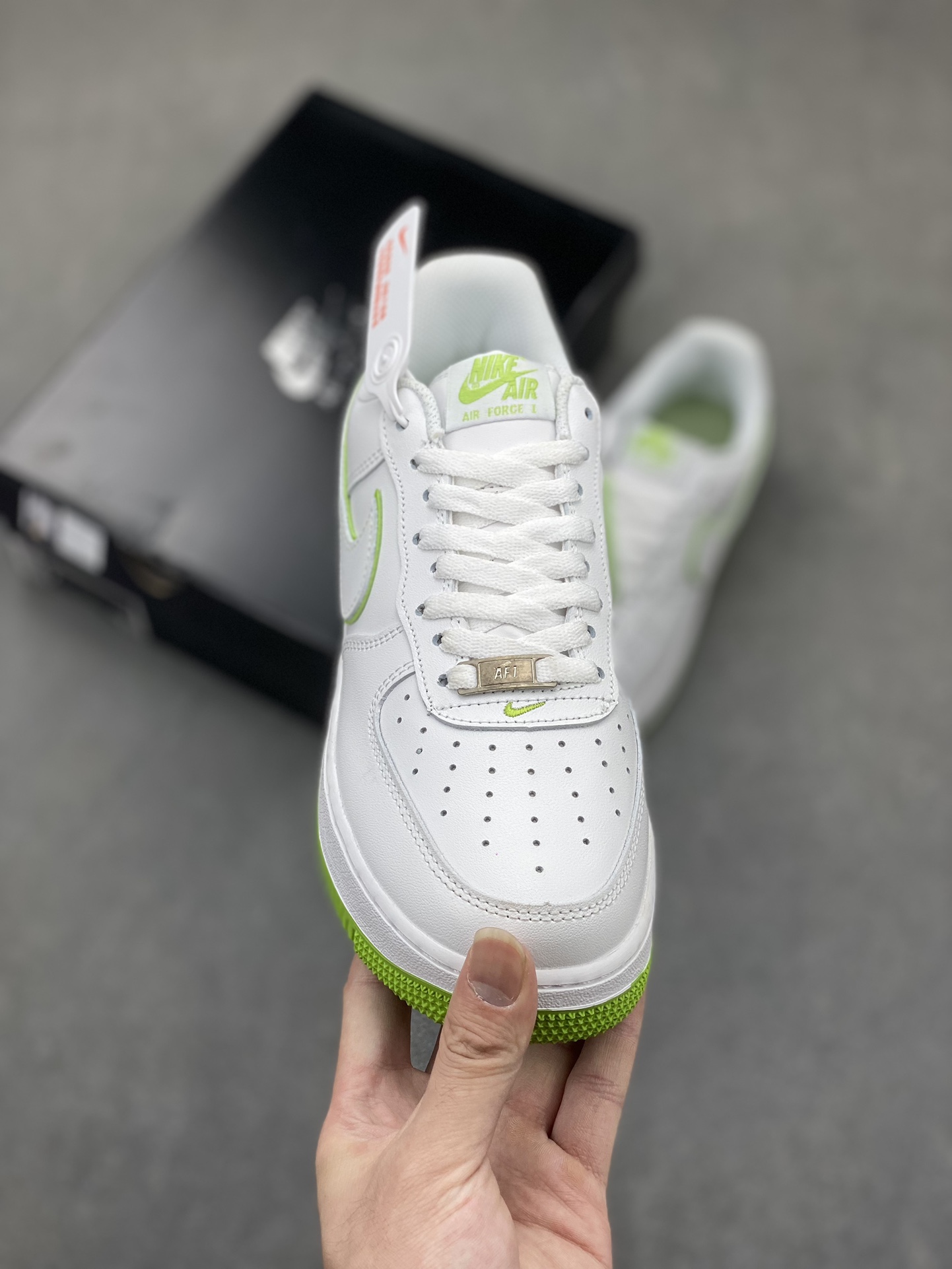 Nike Air Force 1 '07 Low White/Lime Green - DV0788-105 Authentic Sneakers 3 i1716667699 8060 5