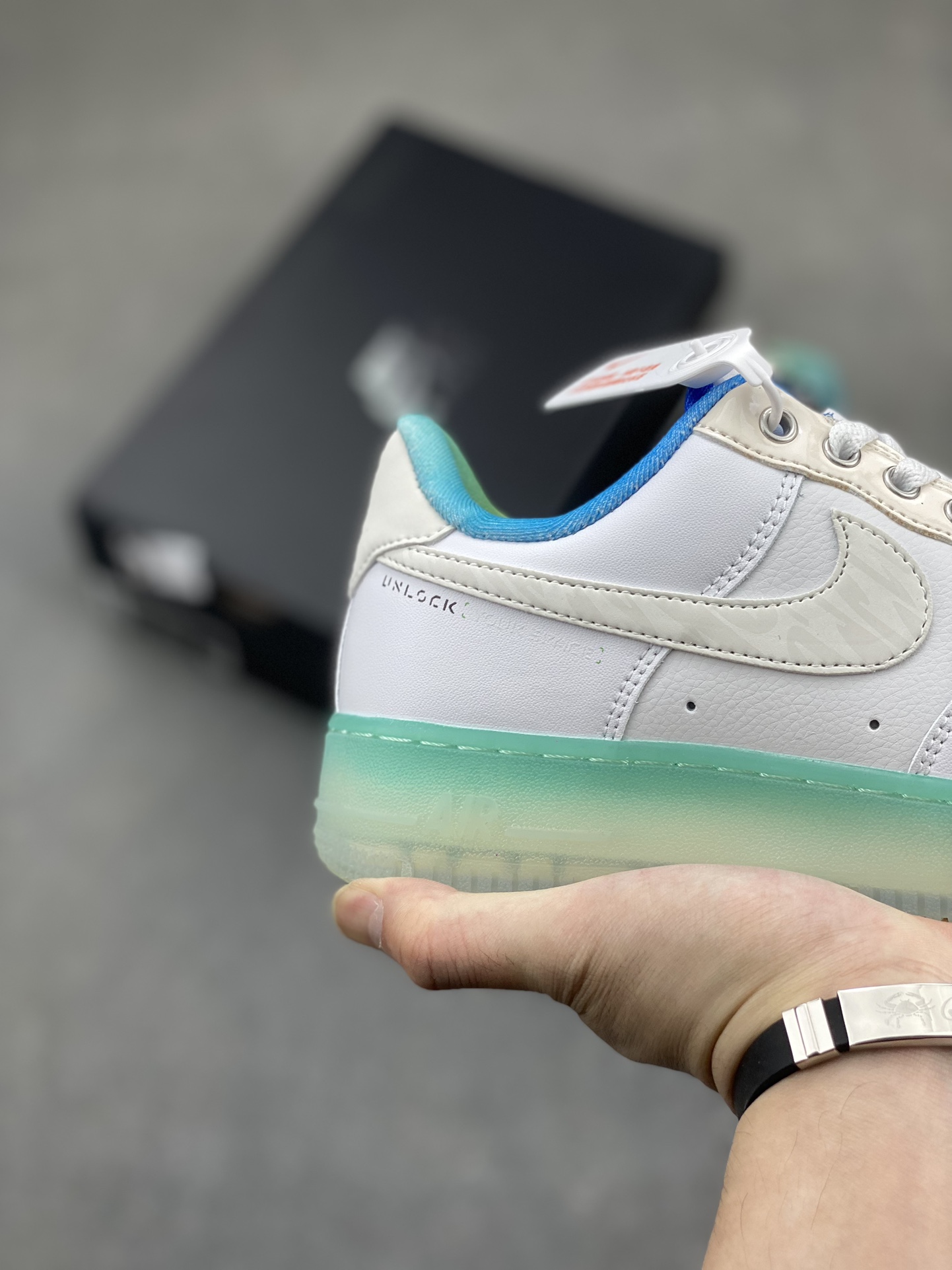 Nike Air Force 1 '07 Low White/Multi-Color Casual Sneakers FJ7066-114 6 i1716669534 6885 7