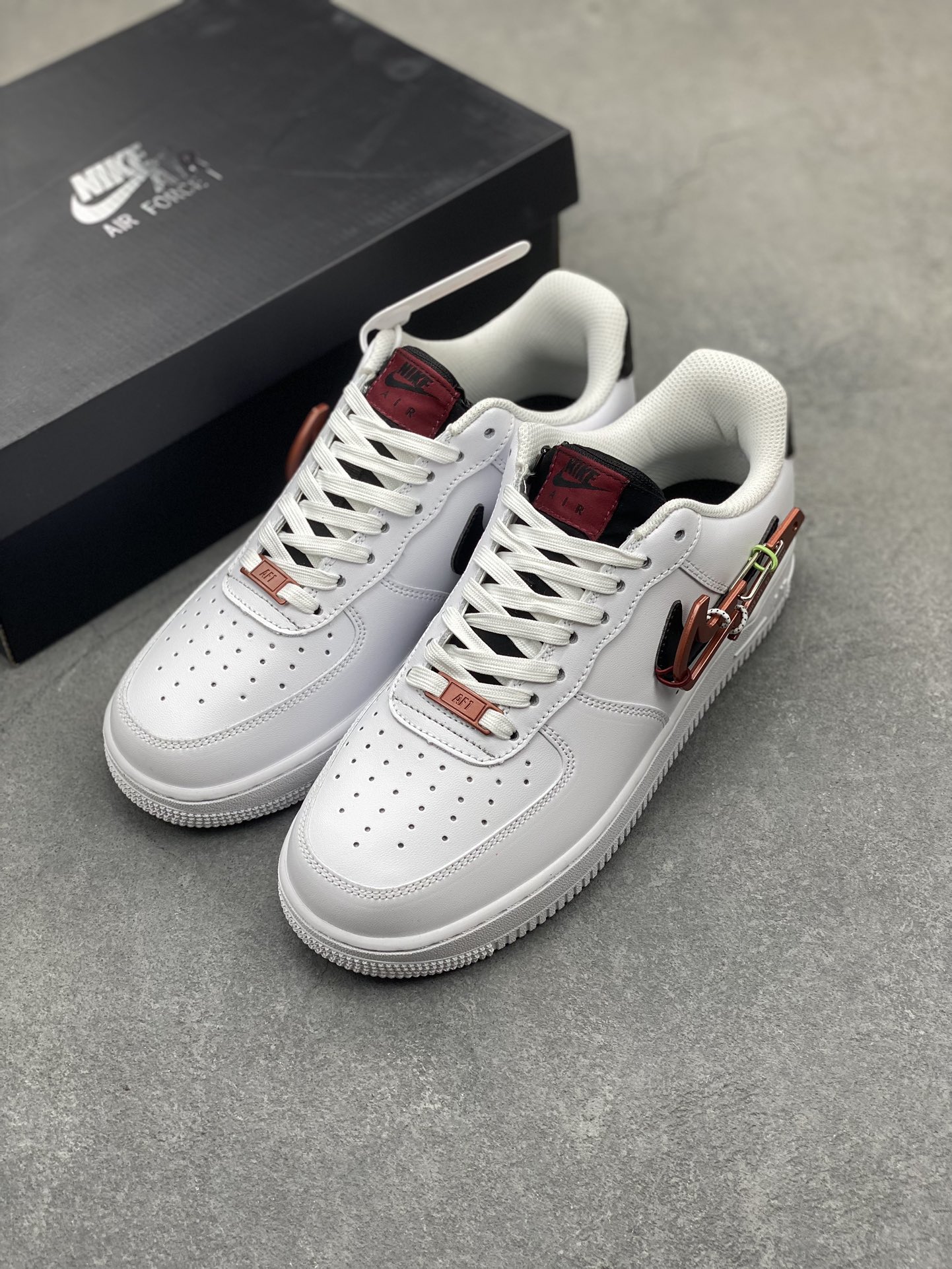 Nike Air Force 1 '07 Low White/Multi-Color Casual Shoes DH7579-100 9 i1716669574 117 4