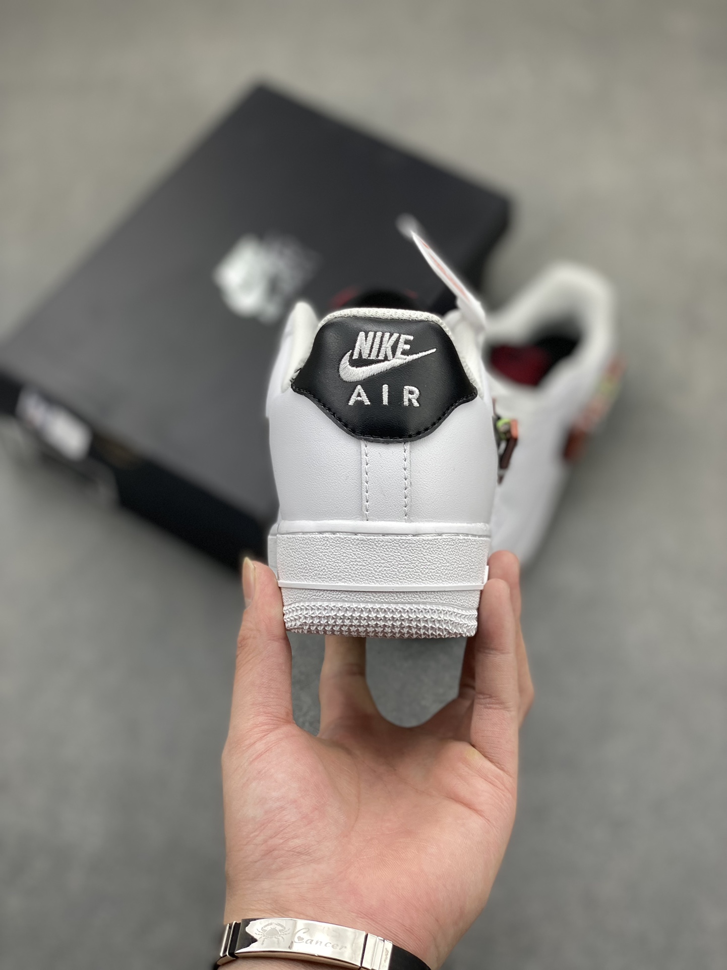Nike Air Force 1 '07 Low White/Multi-Color Casual Shoes DH7579-100 5 i1716669596 4960 0
