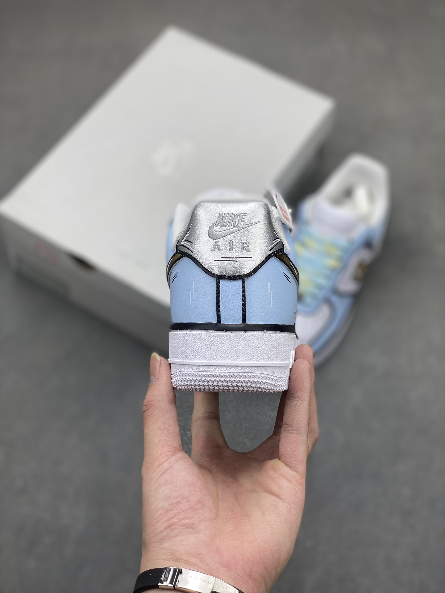 Nike Air Force 1 Low '07 Custom 'Frozen' Edition - Casual Sneakers 5 i1716755712 5975 2
