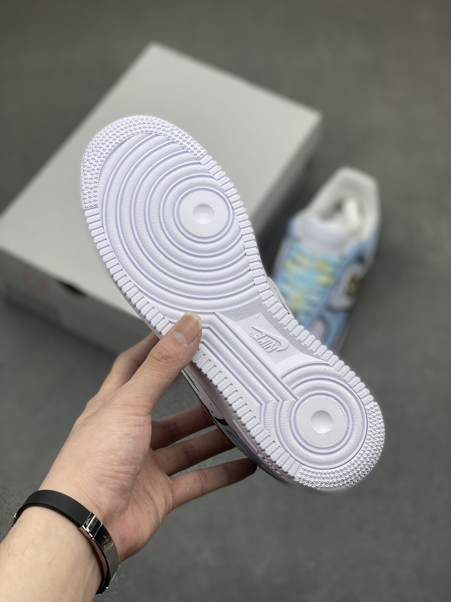 Nike Air Force 1 Low '07 Custom 'Frozen' Edition - Casual Sneakers 7 i1716755712 8189 7
