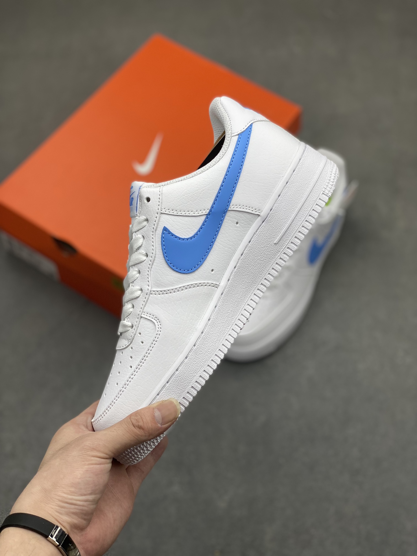 Nike Air Force 1 '07 Low White/Blue Casual Sneakers DV3808-103 4 i1716755781 3044 0