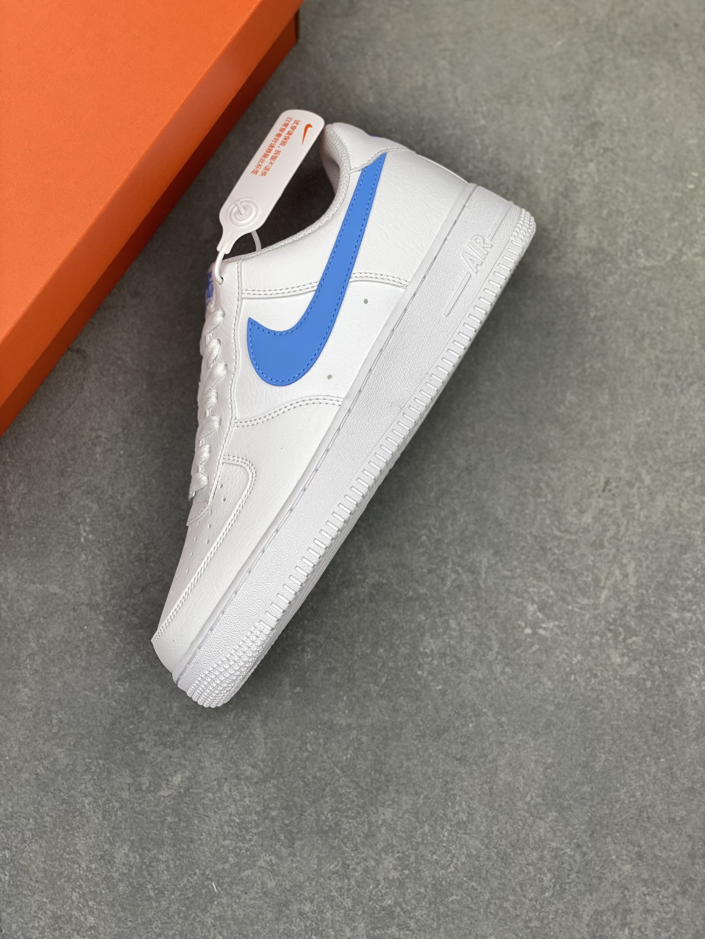 Nike Air Force 1 '07 Low White/Blue Casual Sneakers DV3808-103 8 i1716755781 7232 0