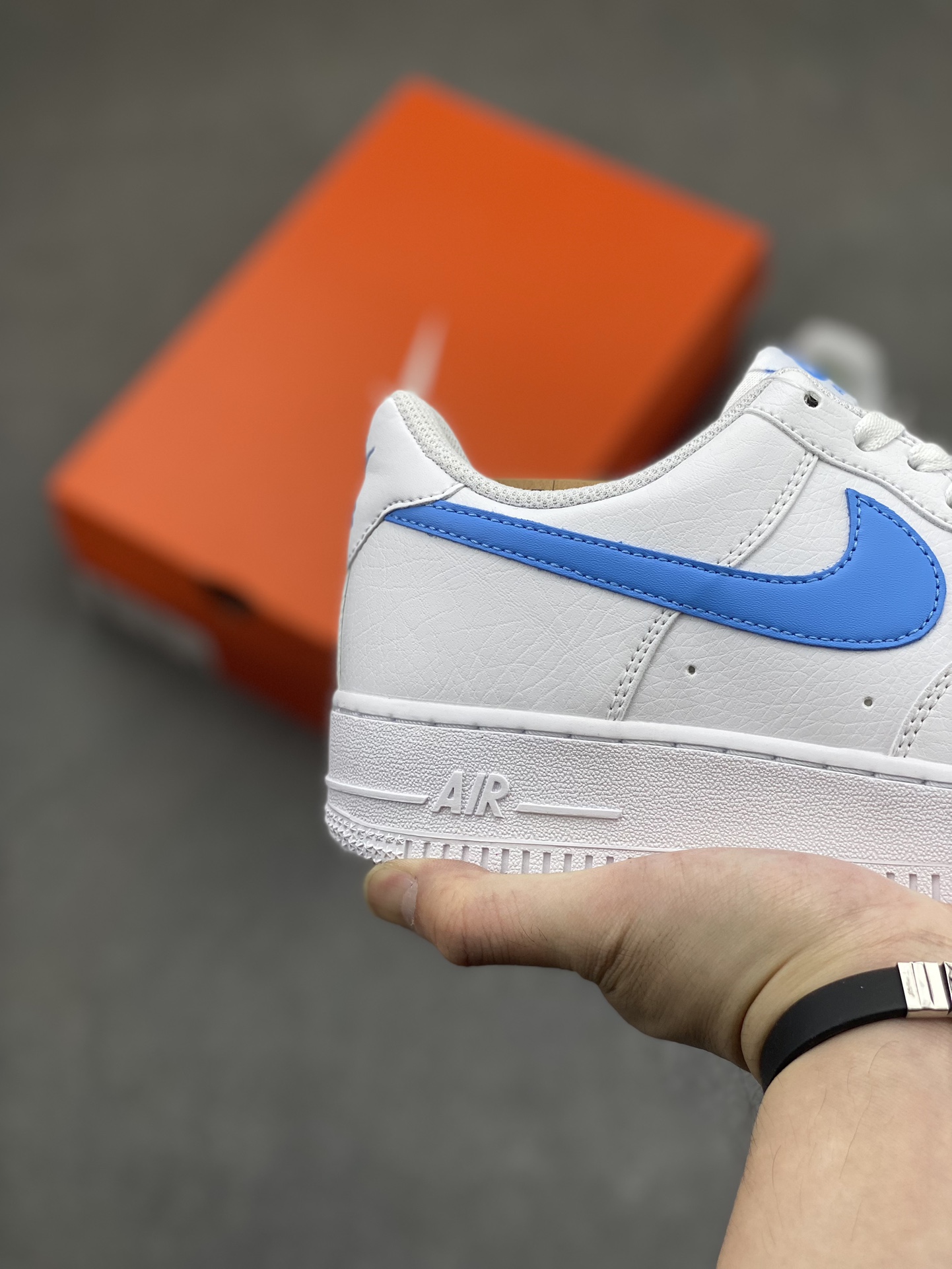 Nike Air Force 1 '07 Low White/Blue Casual Sneakers DV3808-103 6 i1716755781 8804 0