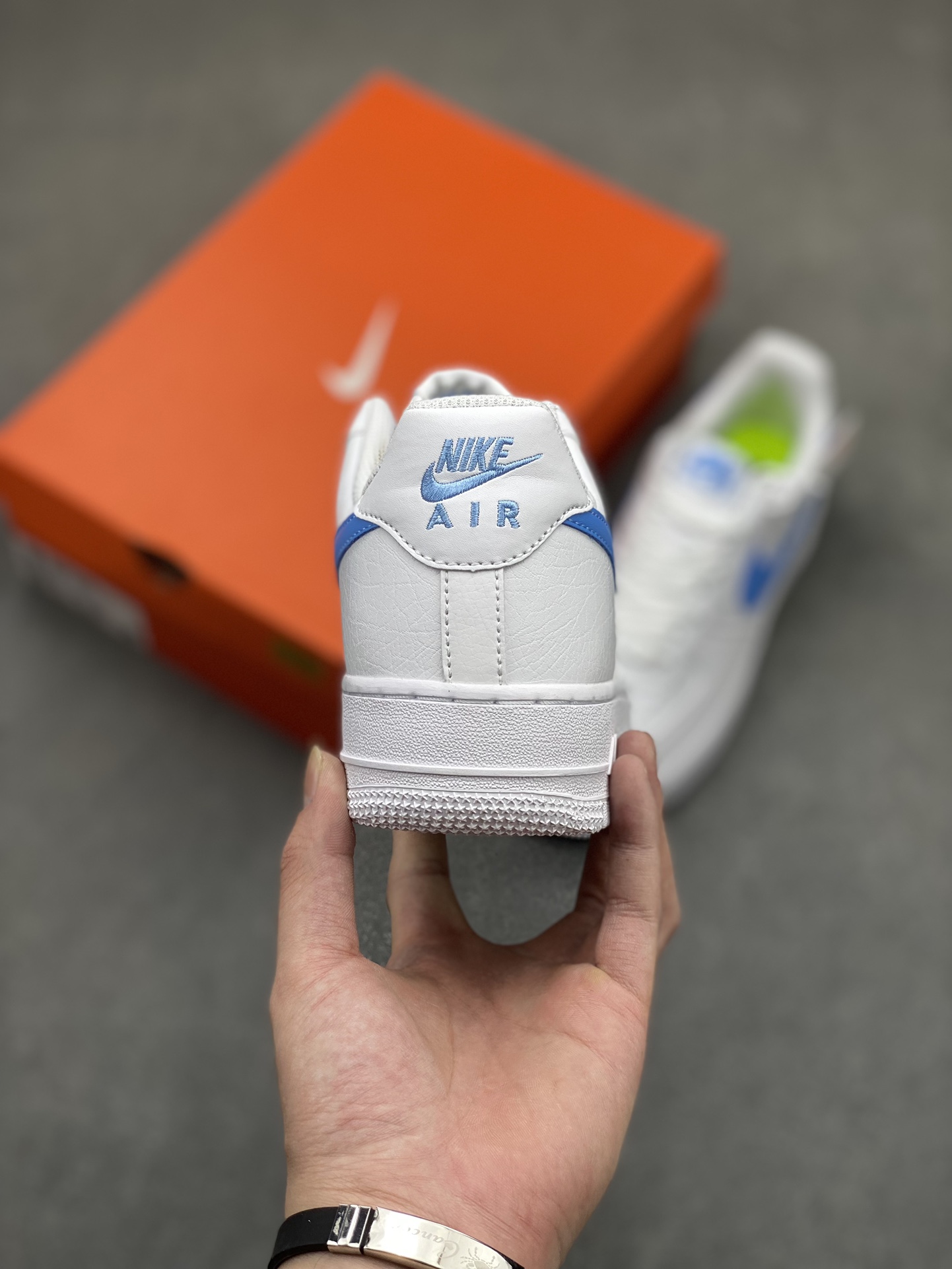 Nike Air Force 1 '07 Low White/Blue Casual Sneakers DV3808-103 5 i1716755782 7738 0
