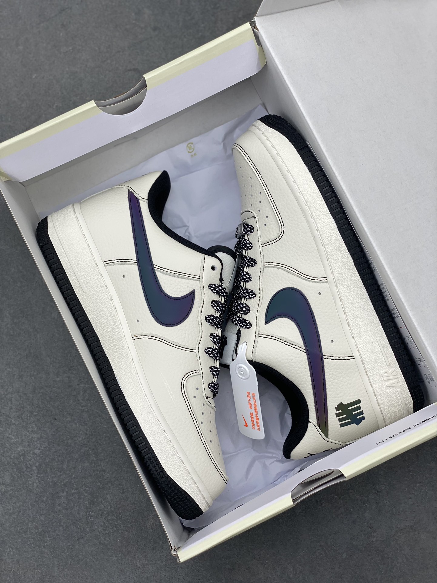 Undefeated x Nike Air Force 1 Low 'Night Marauder' Limited Edition Sneakers 10 i1716833498 760 6