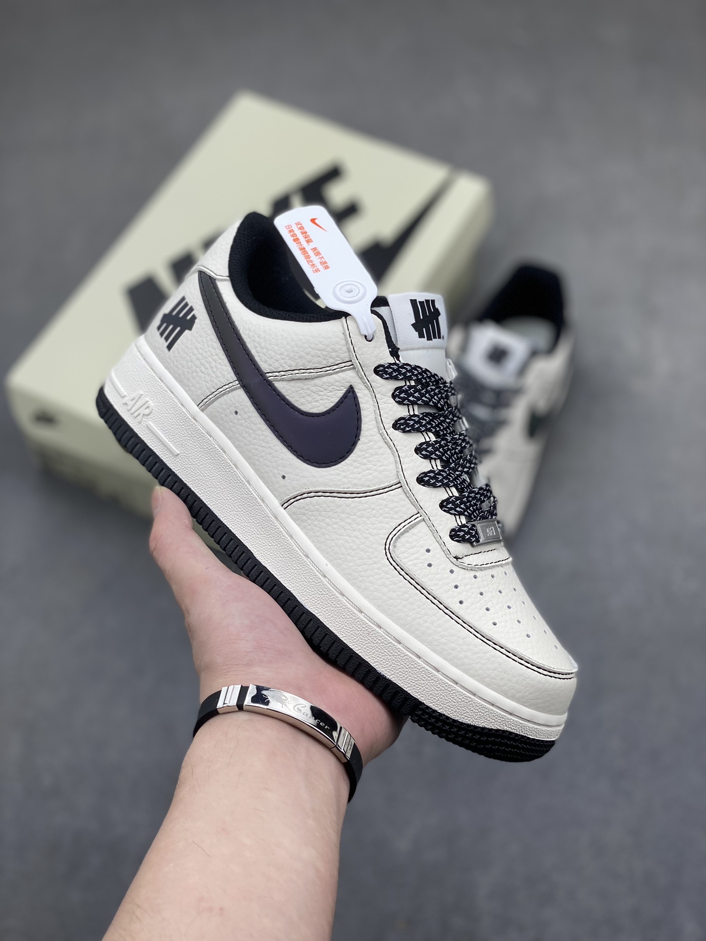 Undefeated x Nike Air Force 1 Low 'Night Marauder' Limited Edition Sneakers 2 i1716833498 7820 0