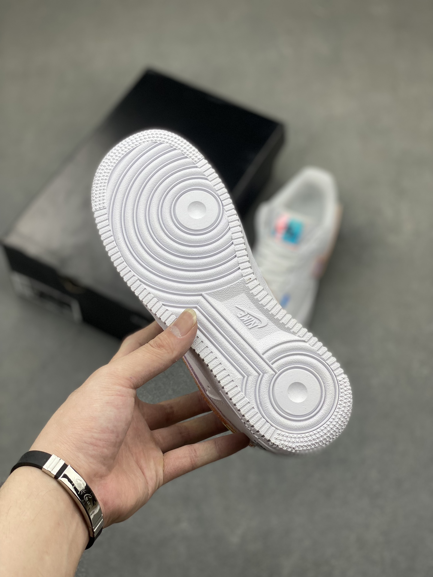 Nike Air Force 1 Low White Iridescent Casual Sneakers - Iconic Style 7 i1716834074 9612 0