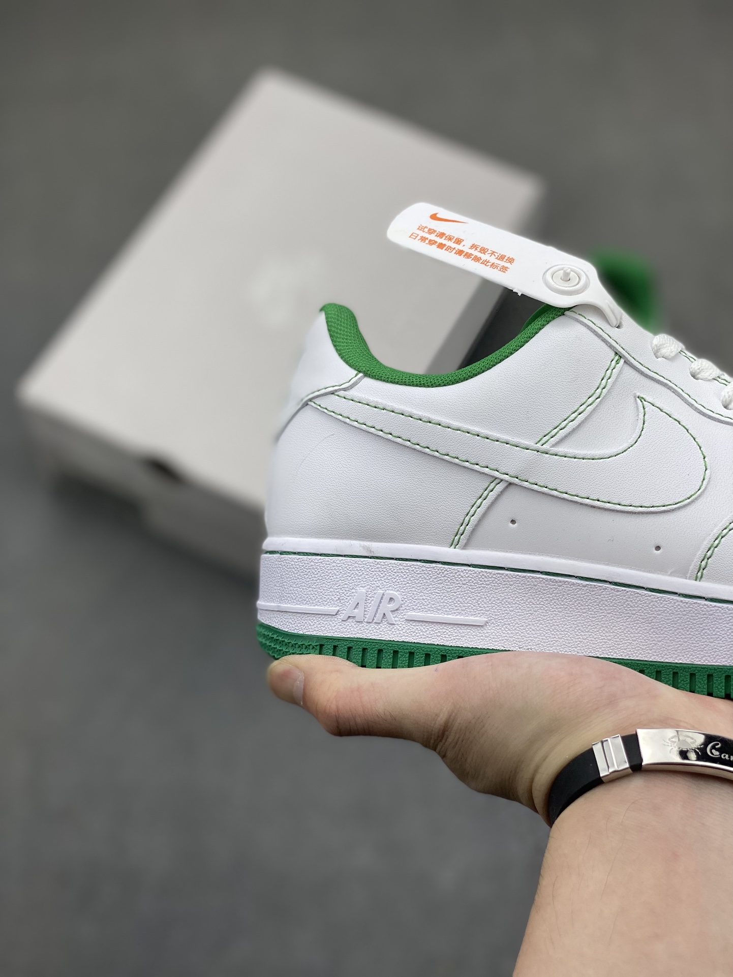 Nike Air Force 1 Low White Green Casual Sneakers - Iconic Style & Comfort 6 i1716834411 2190 0