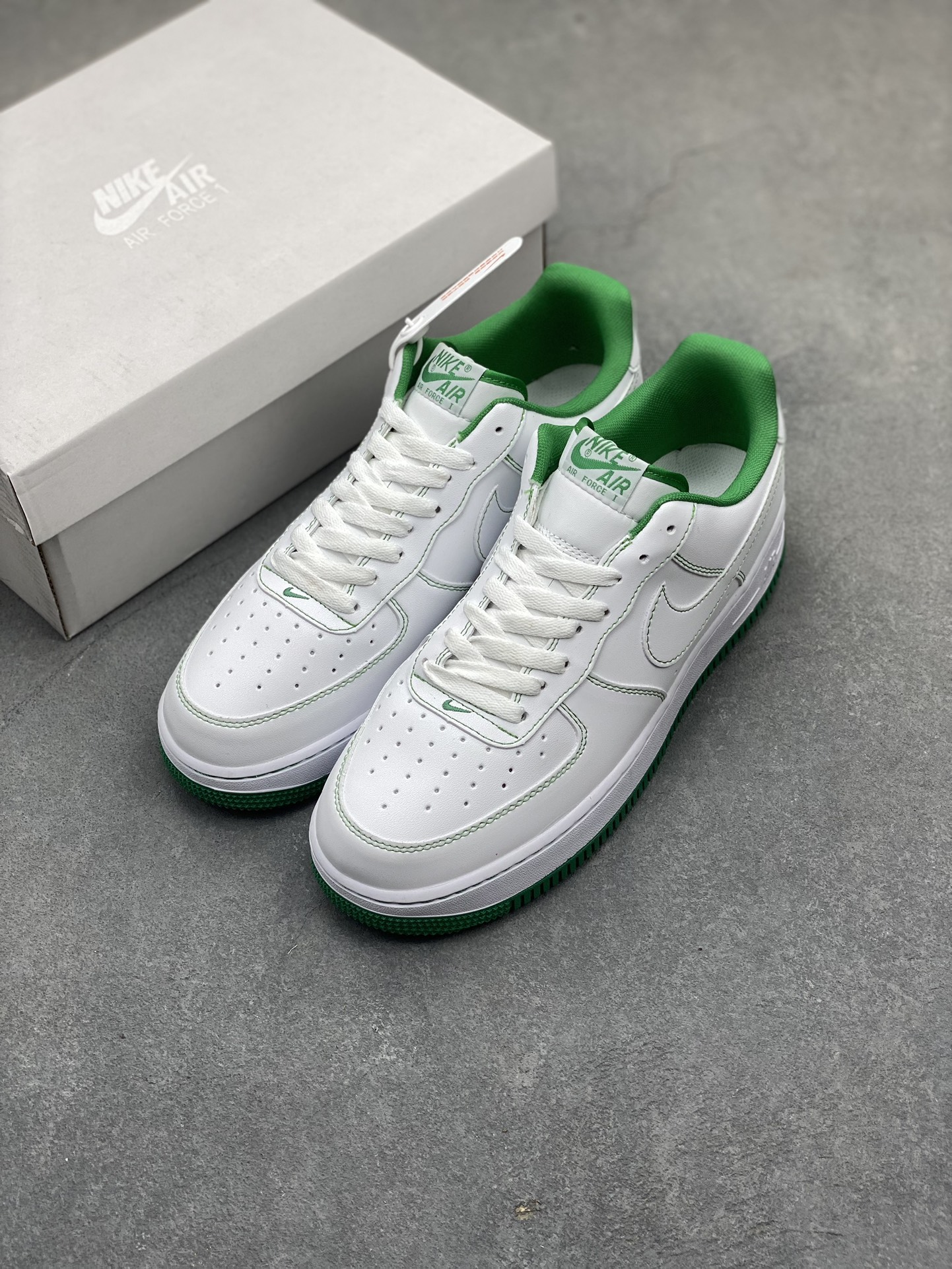 Nike Air Force 1 Low White Green Casual Sneakers - Iconic Style & Comfort 9 i1716834411 3016 0