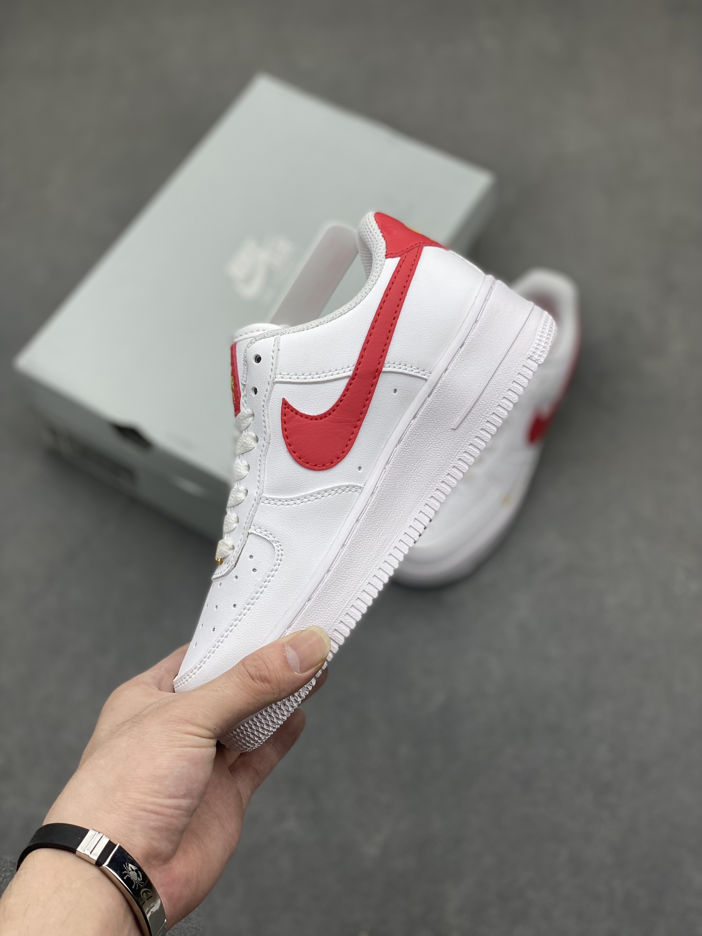 Nike Air Force 1 Low White/Red Casual Shoes, Style 315122-111 4 i1716835696 7400 0