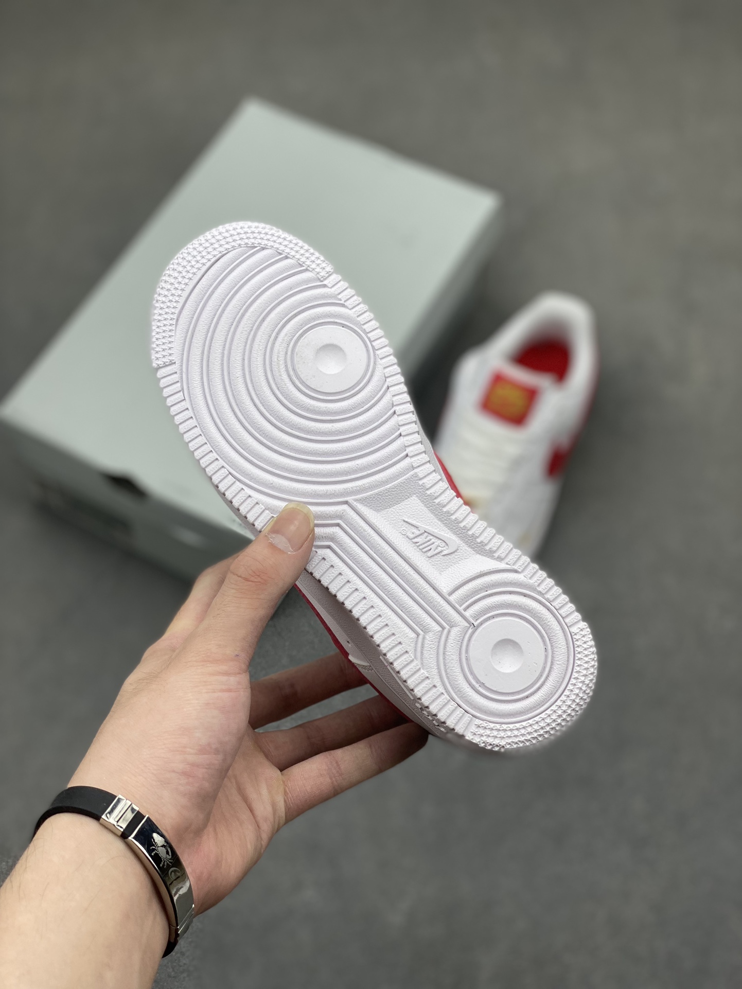 Nike Air Force 1 Low White/Red Casual Shoes, Style 315122-111 7 i1716835696 7810 0