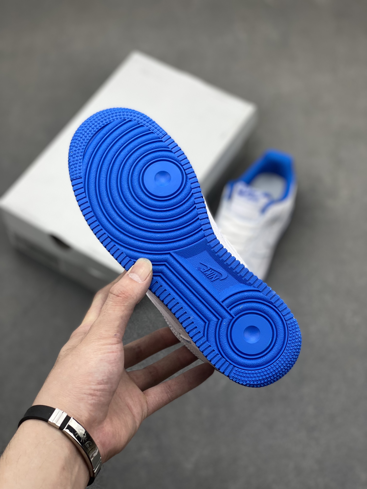 Nike Air Force 1 Low White/Blue Stitching Casual Sneakers - Size 36-45 7 i1716835697 5503 0