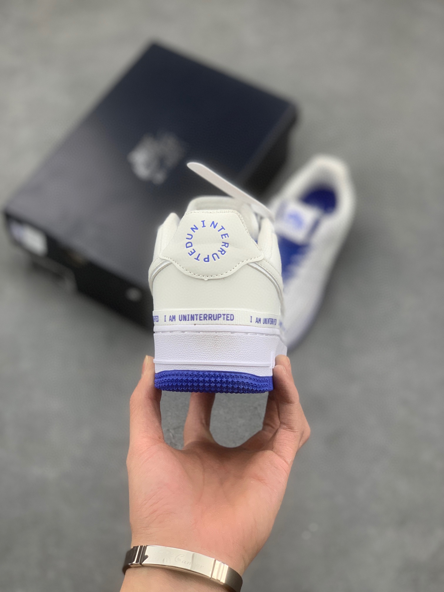 Nike Air Force 1 "MORE THAN" White Blue Low-Top Sneakers CQ0494-100 5 i1716837245 5070 0