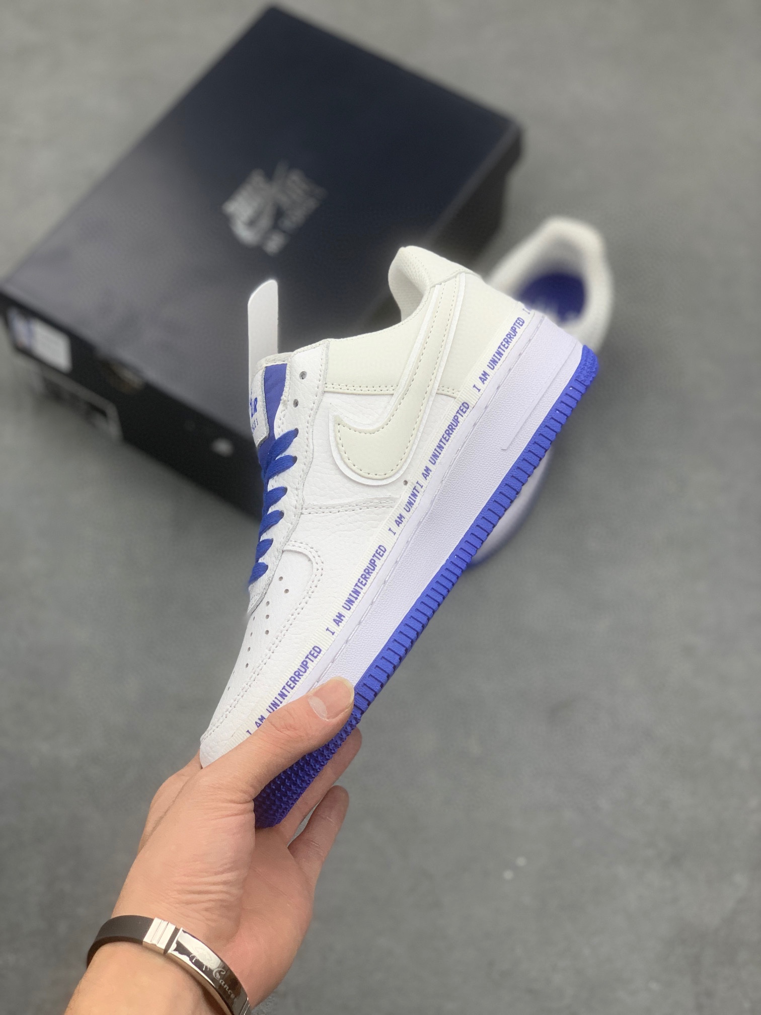 Nike Air Force 1 "MORE THAN" White Blue Low-Top Sneakers CQ0494-100 4 i1716837246 1104 6