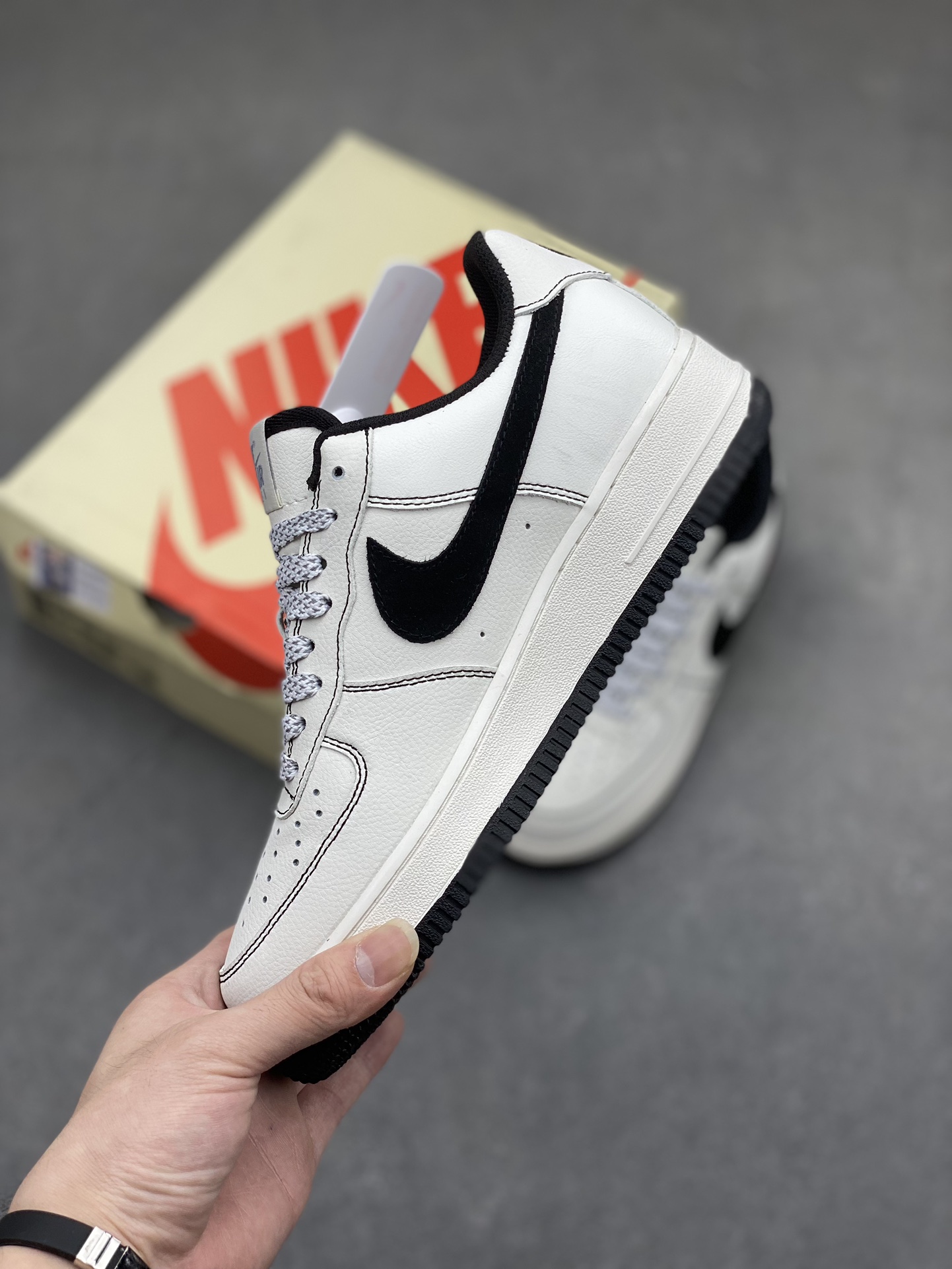 Nike Air Force 1 Low Carhartt WIP White Black (KH-769811) - Size 36-45 4 i1716930135 6407 5