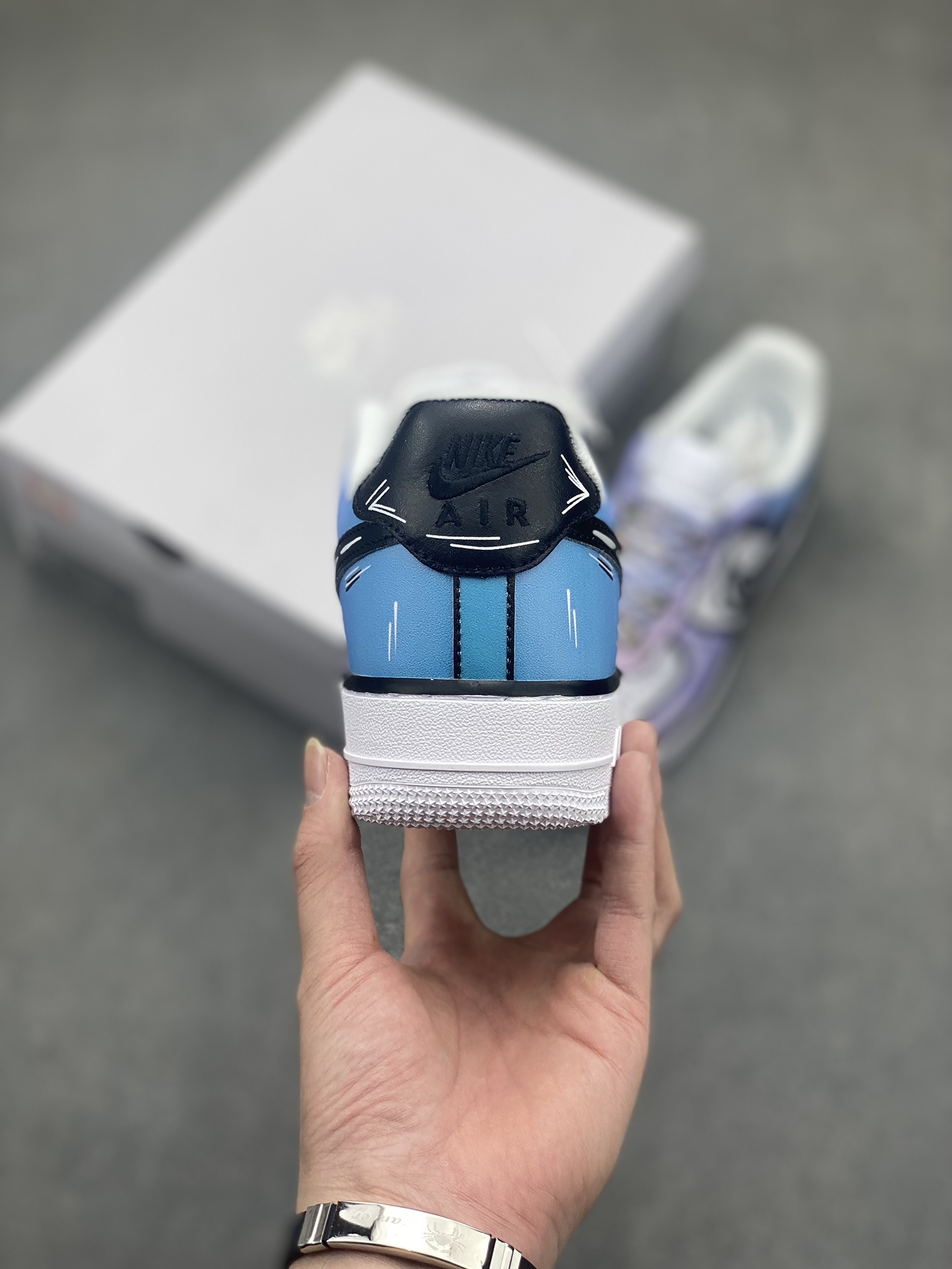 Nike Air Force 1 Low '07 Anime Custom Sneakers - Cotton Candy 5 i1717005172 3817 7