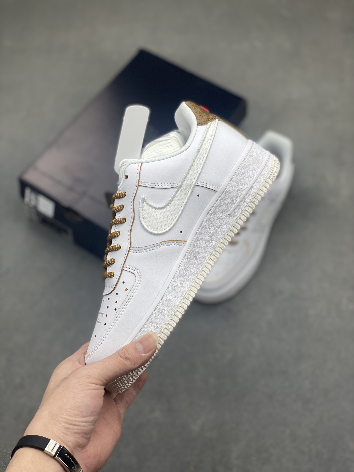 Nike Air Force 1 '07 Low White/Brown Casual Shoes HF5716-111 4 i1717005469 1430 8