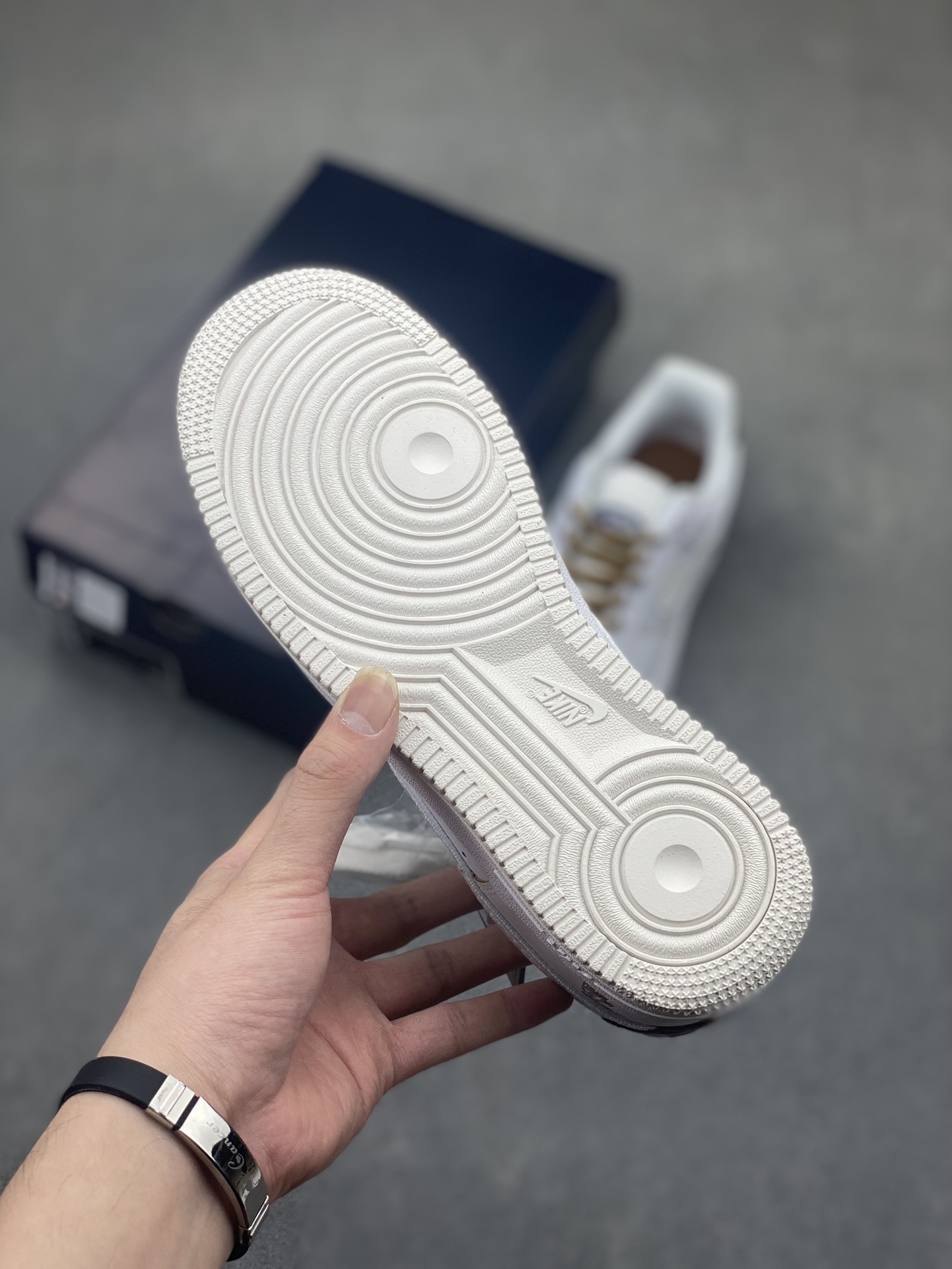 Nike Air Force 1 '07 Low White/Brown Casual Shoes HF5716-111 7 i1717005469 2501 7