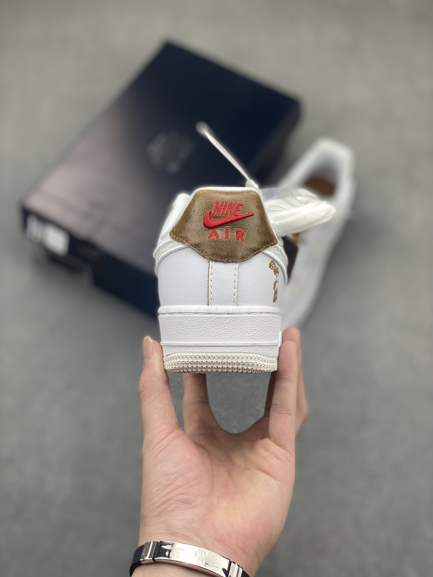 Nike Air Force 1 '07 Low White/Brown Casual Shoes HF5716-111 5 i1717005469 3930 0