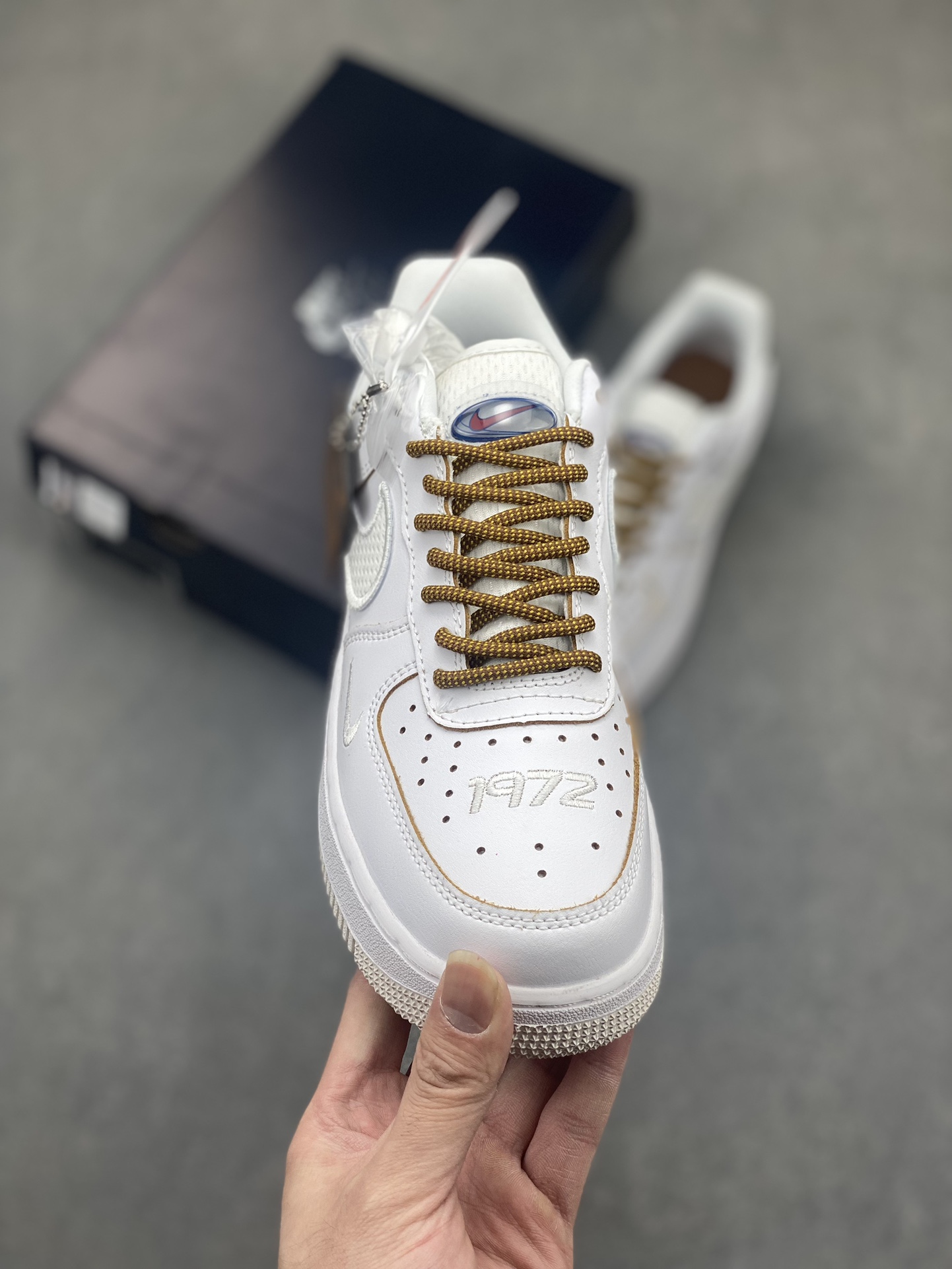 Nike Air Force 1 '07 Low White/Brown Casual Shoes HF5716-111 3 i1717005469 8493 2